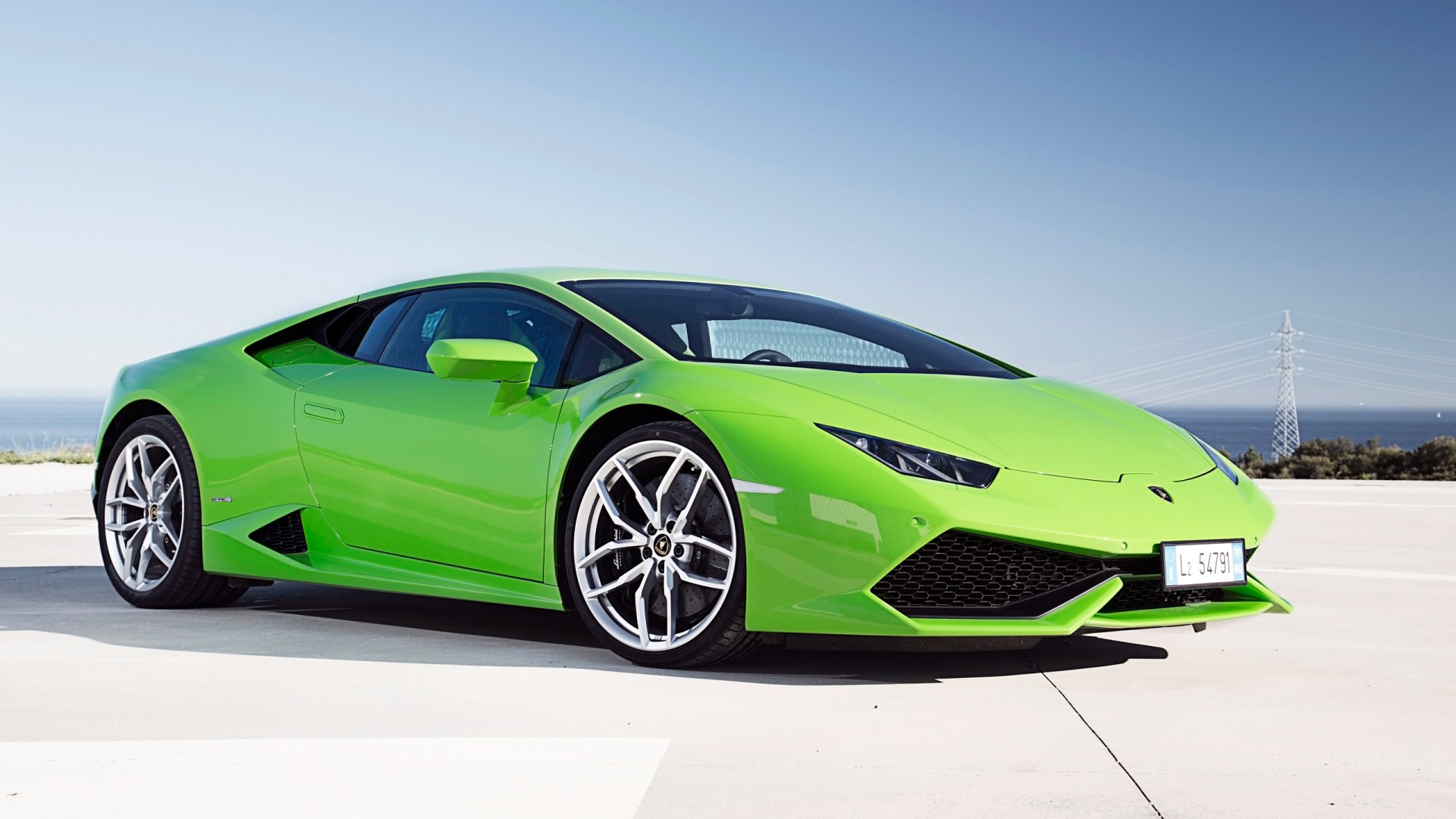 2014 Lamborghini Huracan LP610 4 Green Wallpaper | HD Car Wallpapers
