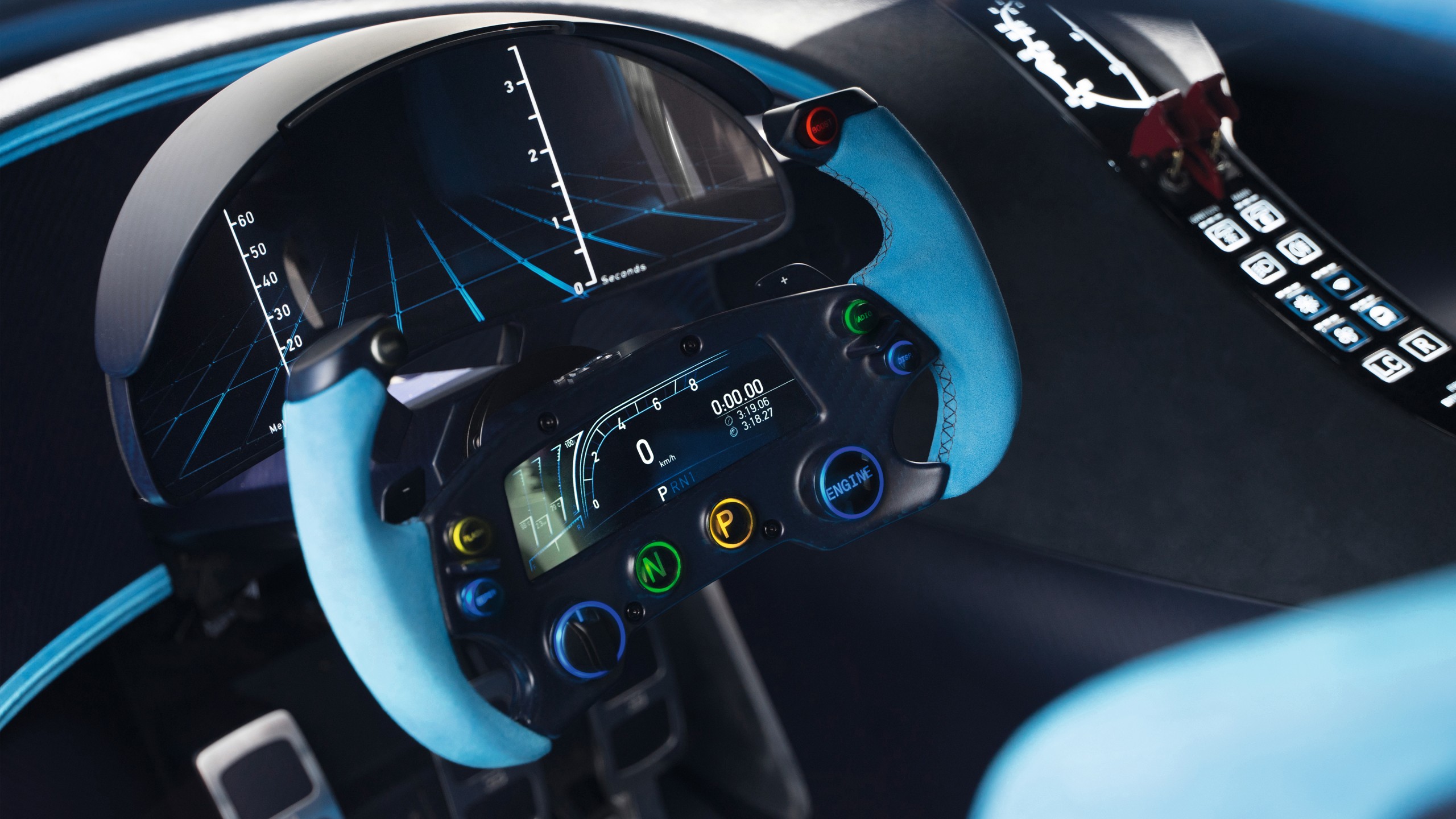 2015 Bugatti Vision Gran Turismo Interior Wallpaper  HD Car 