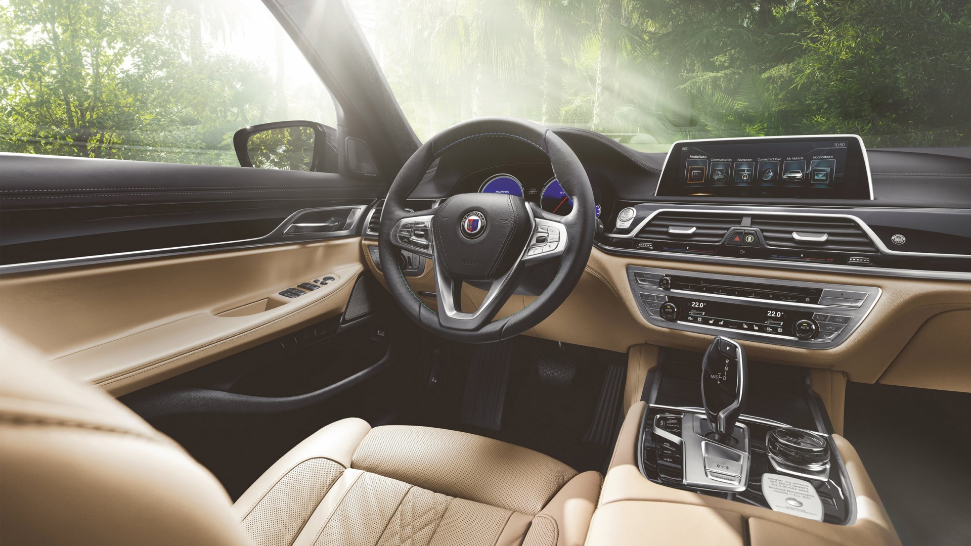 2016 BMW Alpina B7 Bi Turbo Sedan Interior Wallpaper  HD Car 