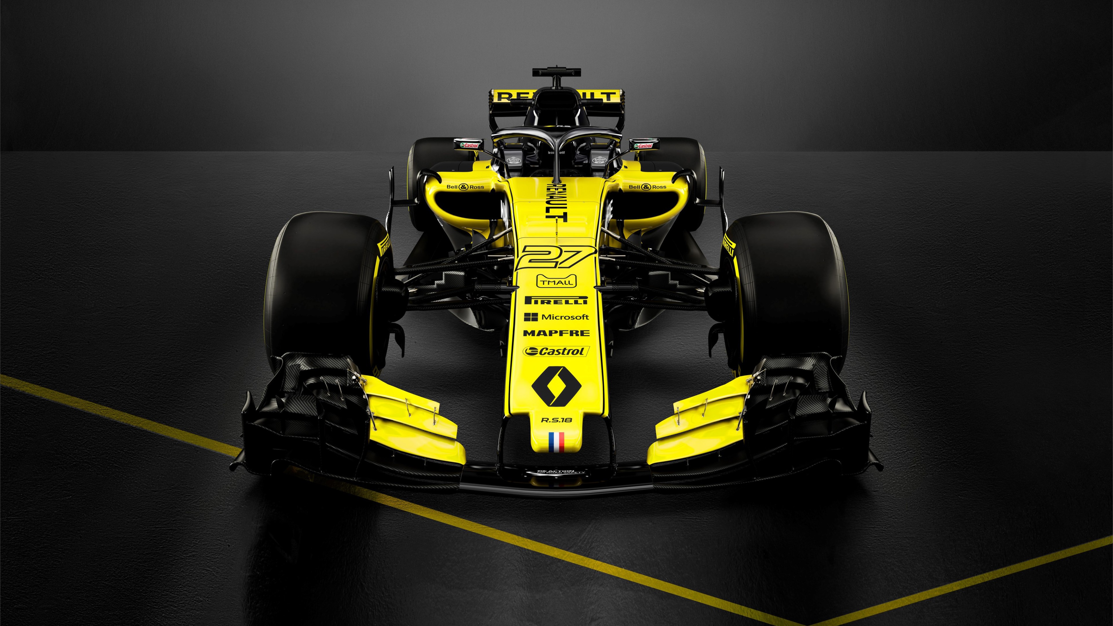 2018 Renault RS18 F1 Formula 1 Car 4K Wallpaper | HD Car ...