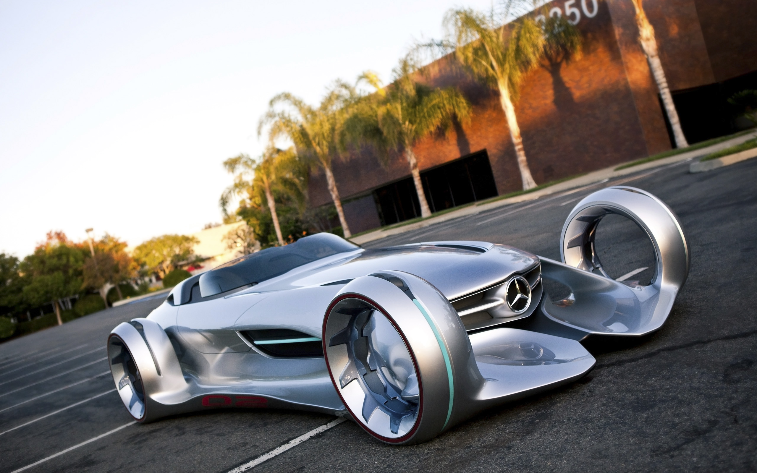 Mercedes silver arrow concept car