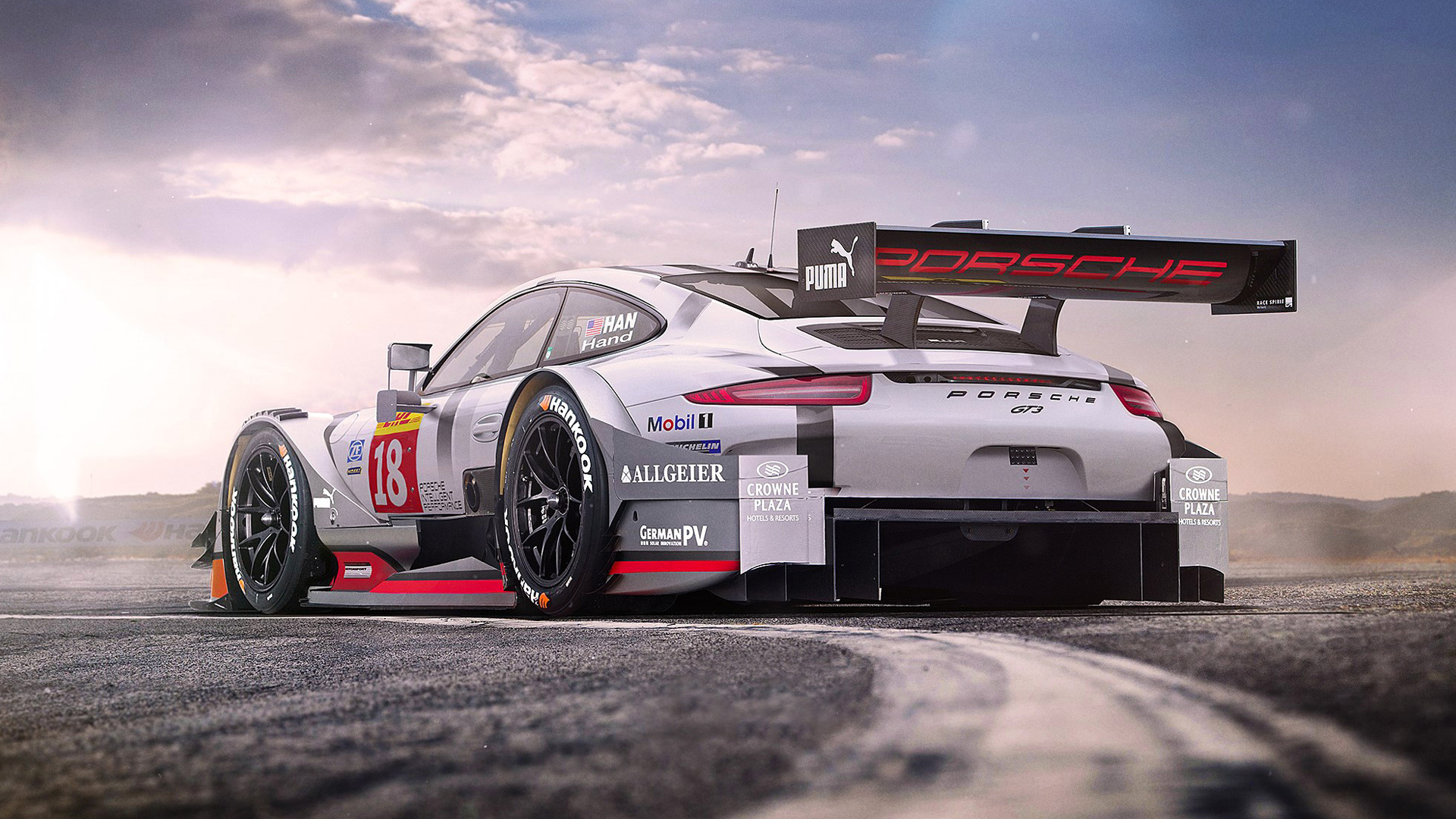 Porsche 911 GT3 Race Car Wallpaper | HD Car Wallpapers ...