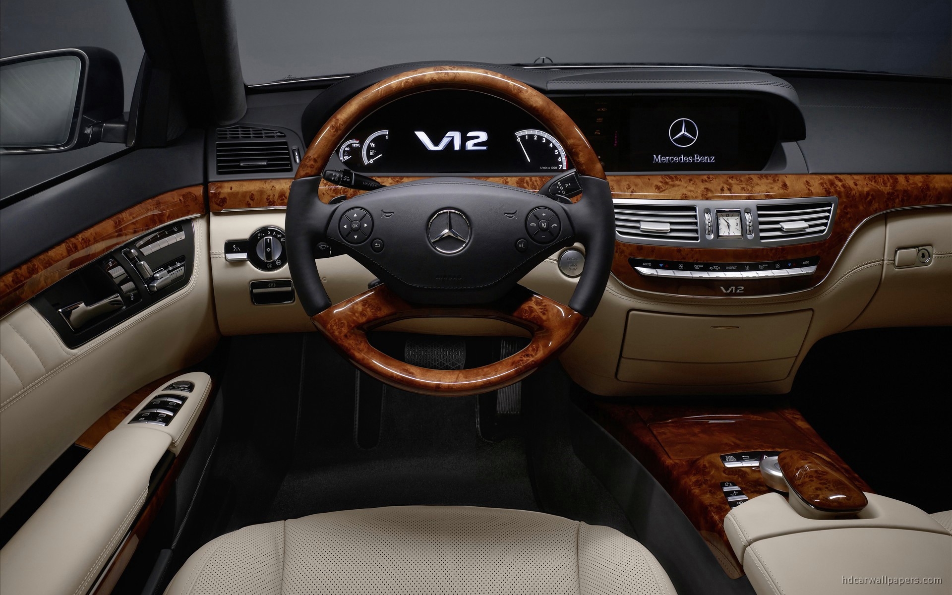 2010 Mercedes Benz S Class Interior Wallpaper Hd Car
