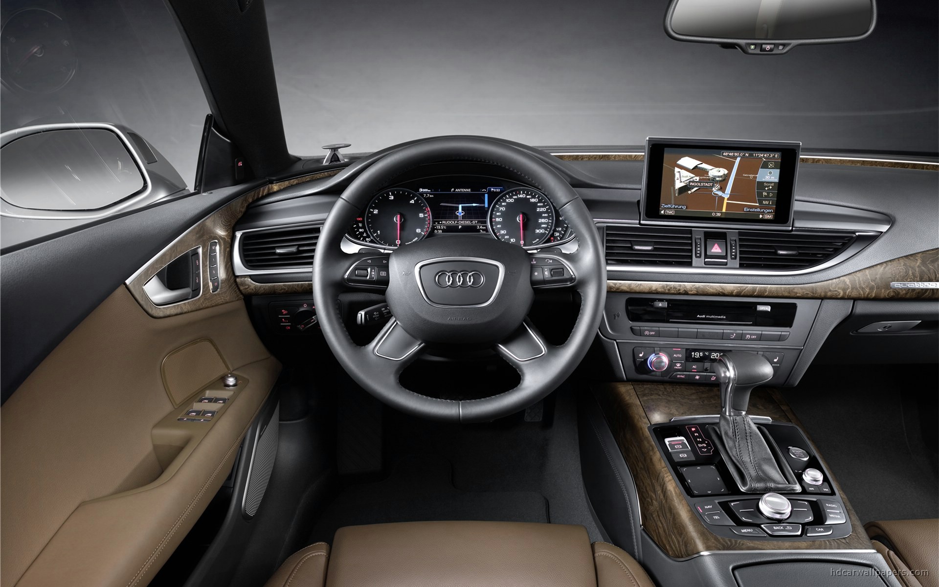2011 Audi A7 Interior Wallpaper Hd Car Wallpapers Id 1840