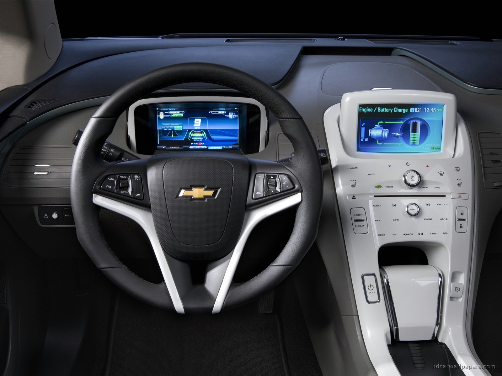 2011 Chevrolet Volt Interior Wallpaper Hd Car Wallpapers