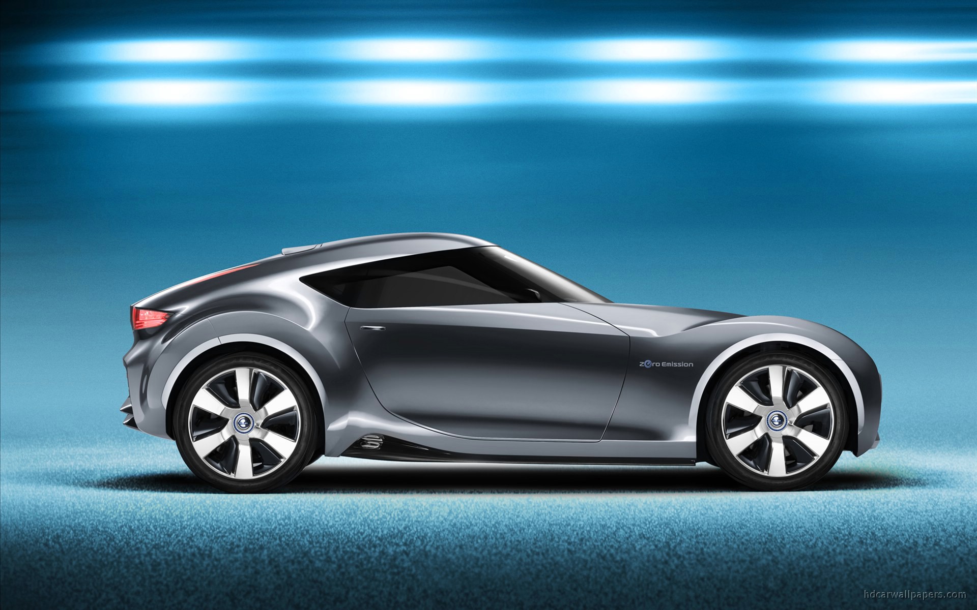 Nissan electric car sports car