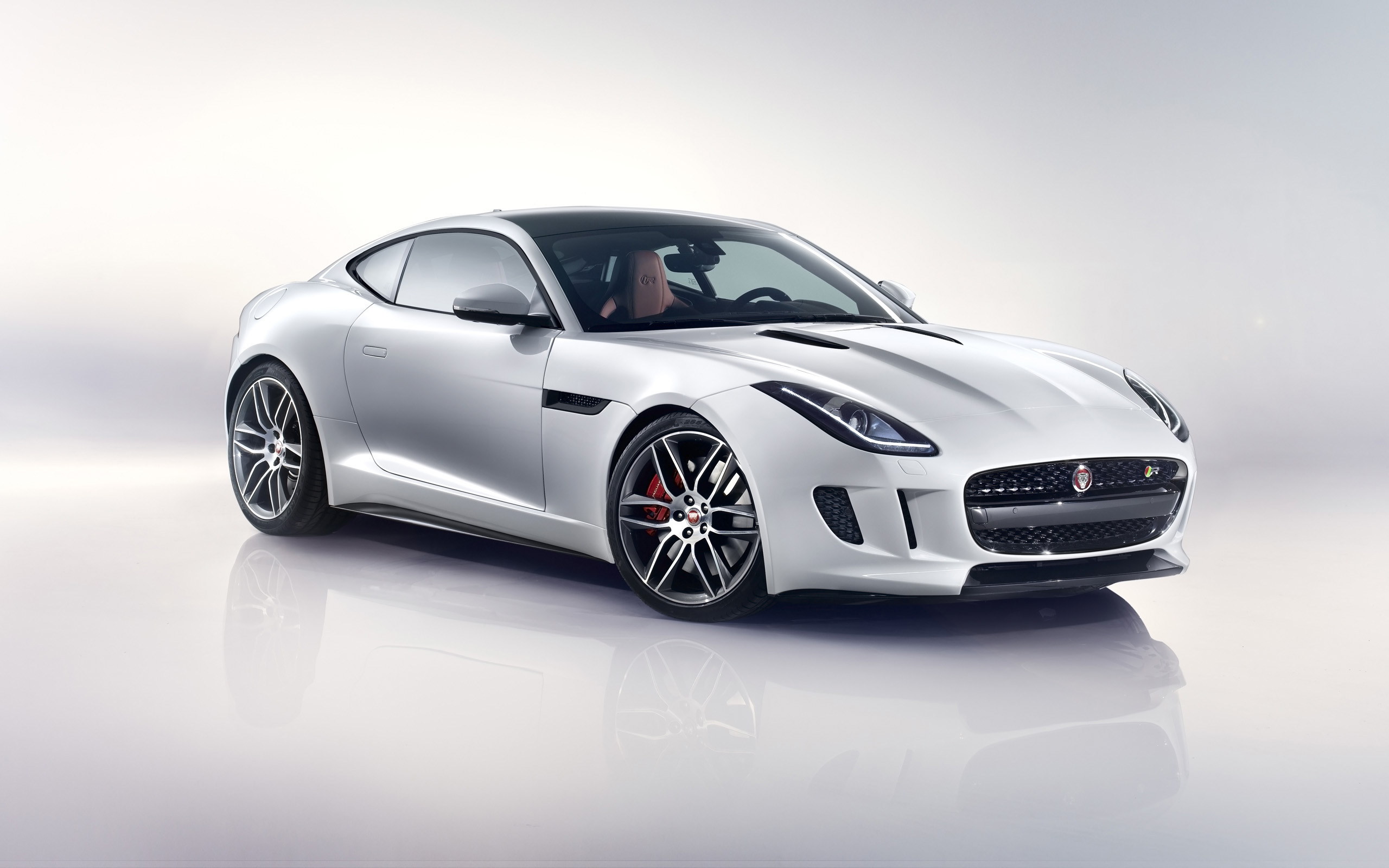 2014 Jaguar F Type R Coupe White Wallpaper | HD Car Wallpapers | ID #4227