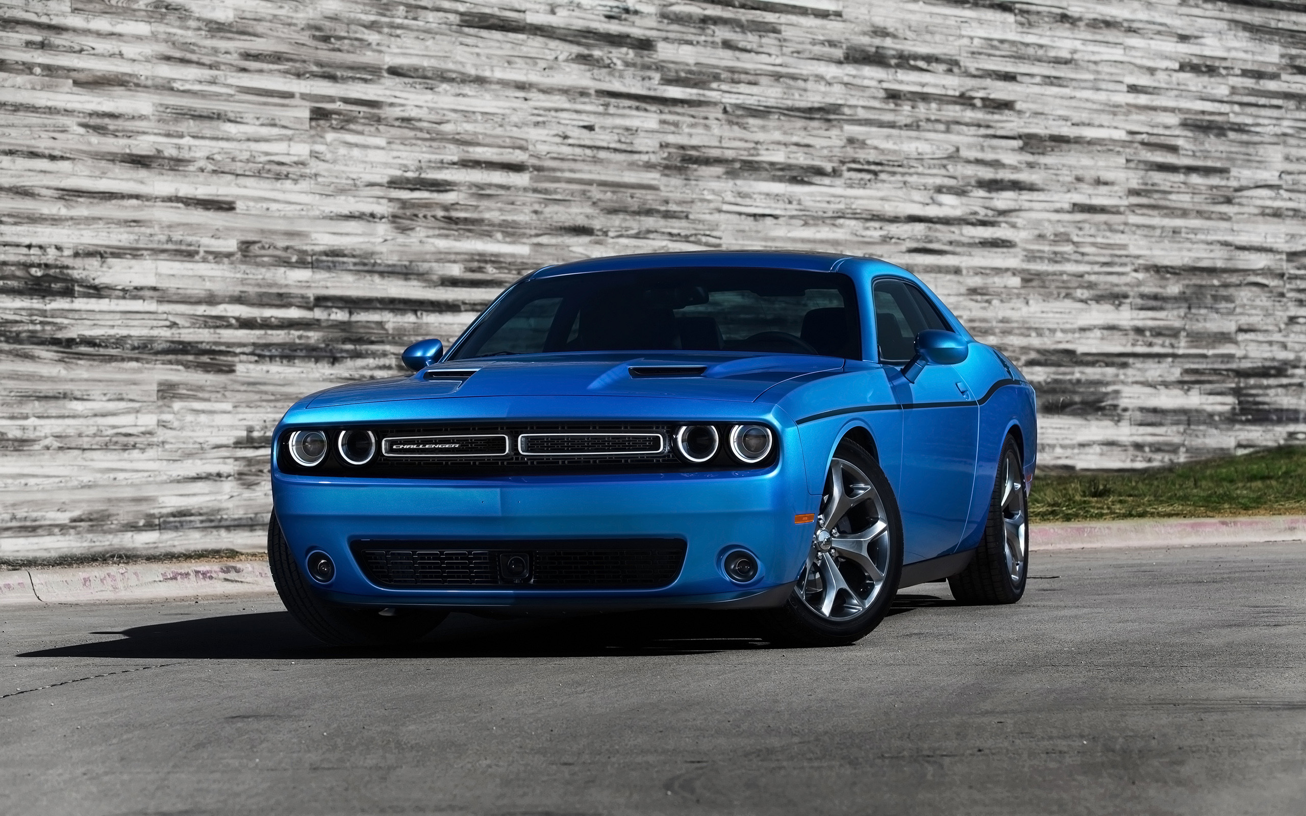 2015 Dodge Challenger Blue Wallpaper  HD Car Wallpapers