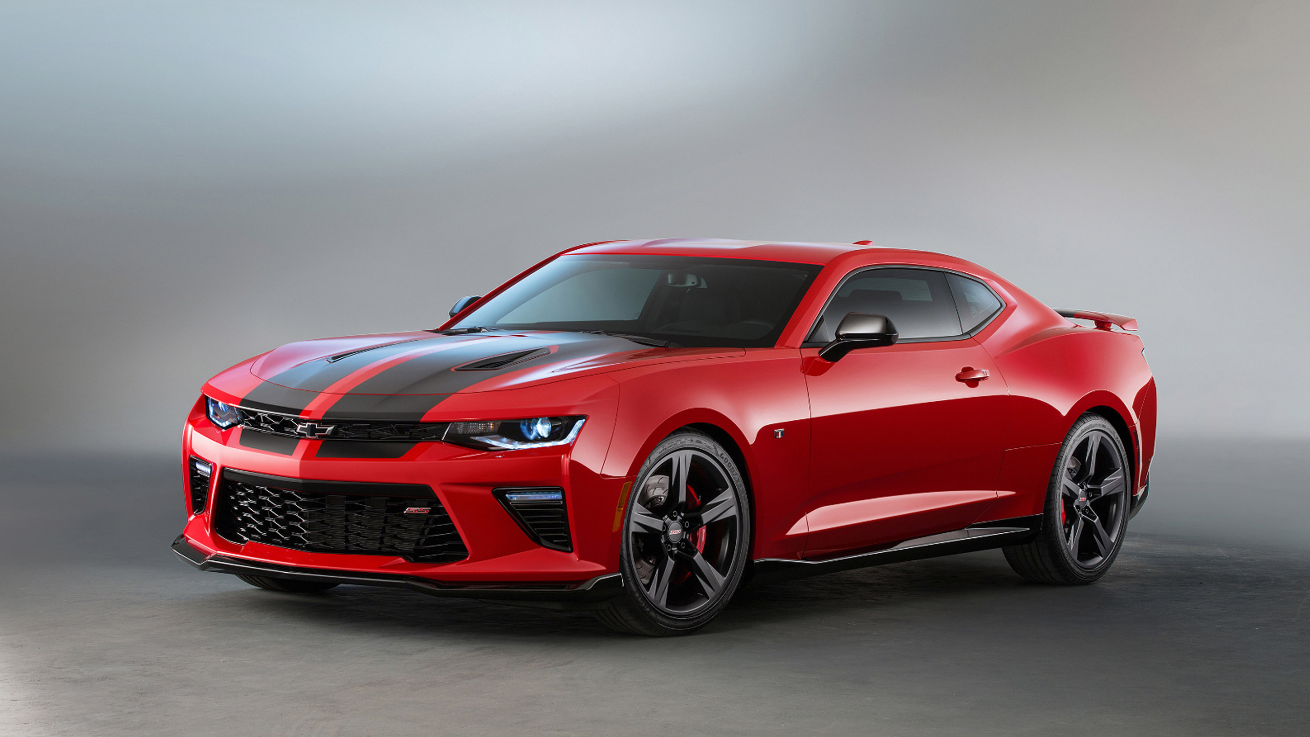 2016 Chevrolet Camaro SS Black Accent Package Wallpaper HD Car 