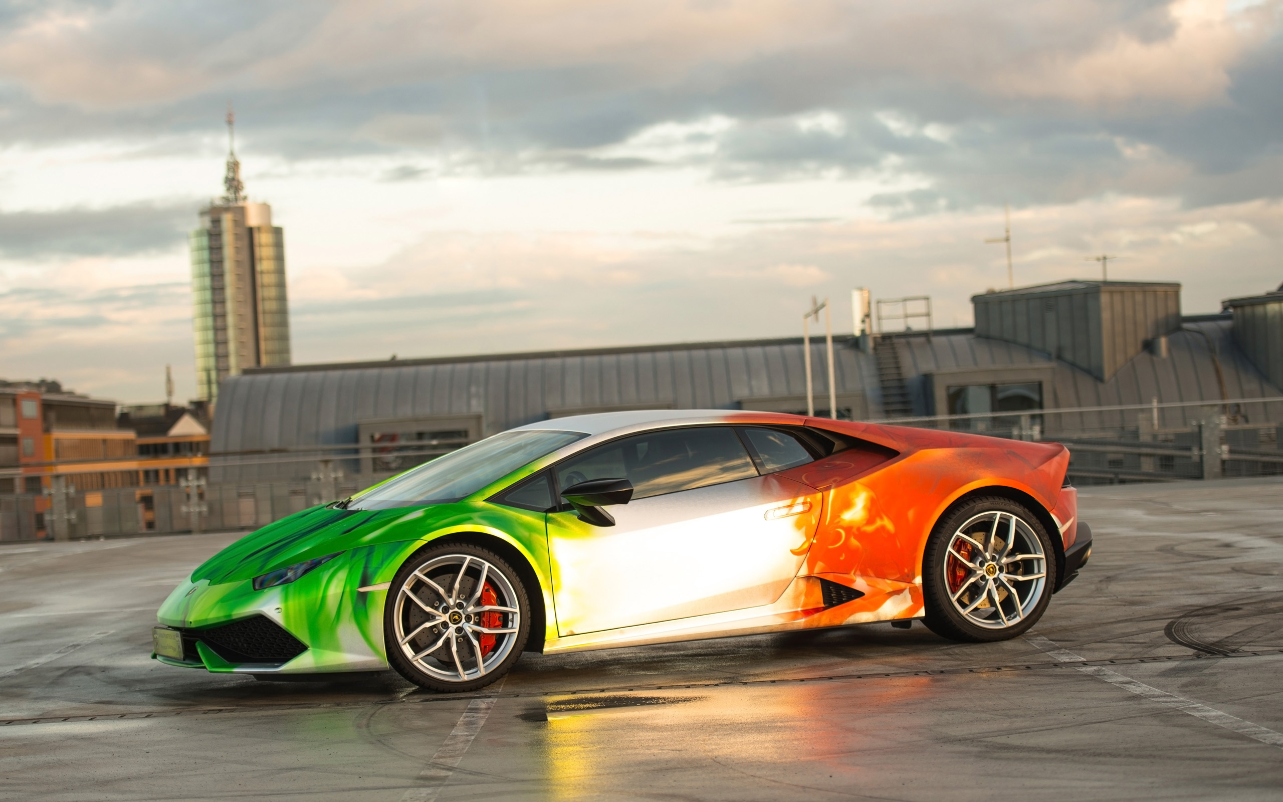 2016 Print Tech Lamborghini Huracan Wallpaper | HD Car ...