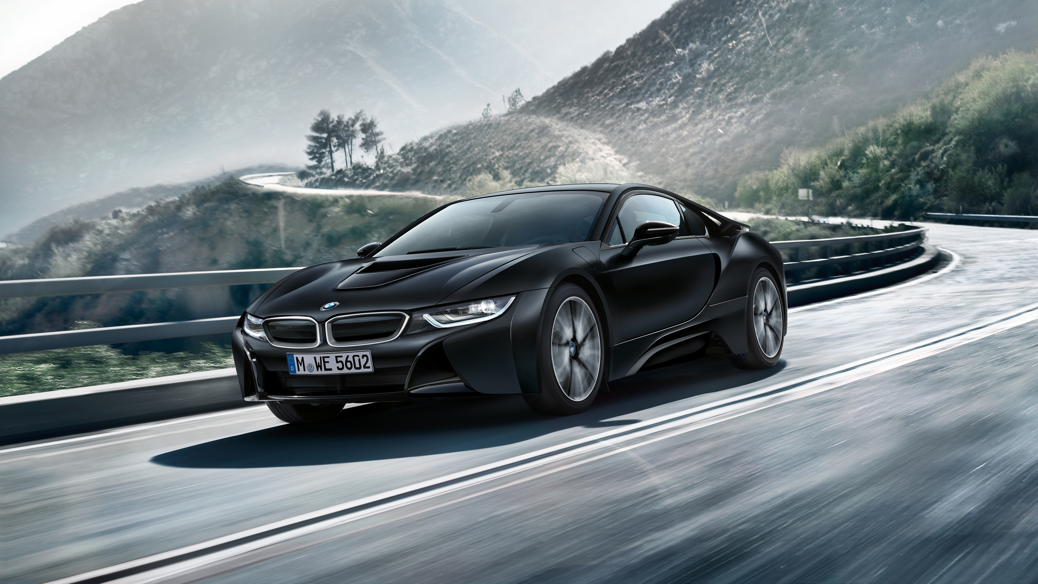 2017 Bmw I8 Frozen Black Edition Wallpaper Hd Car Wallpapers Id 7568