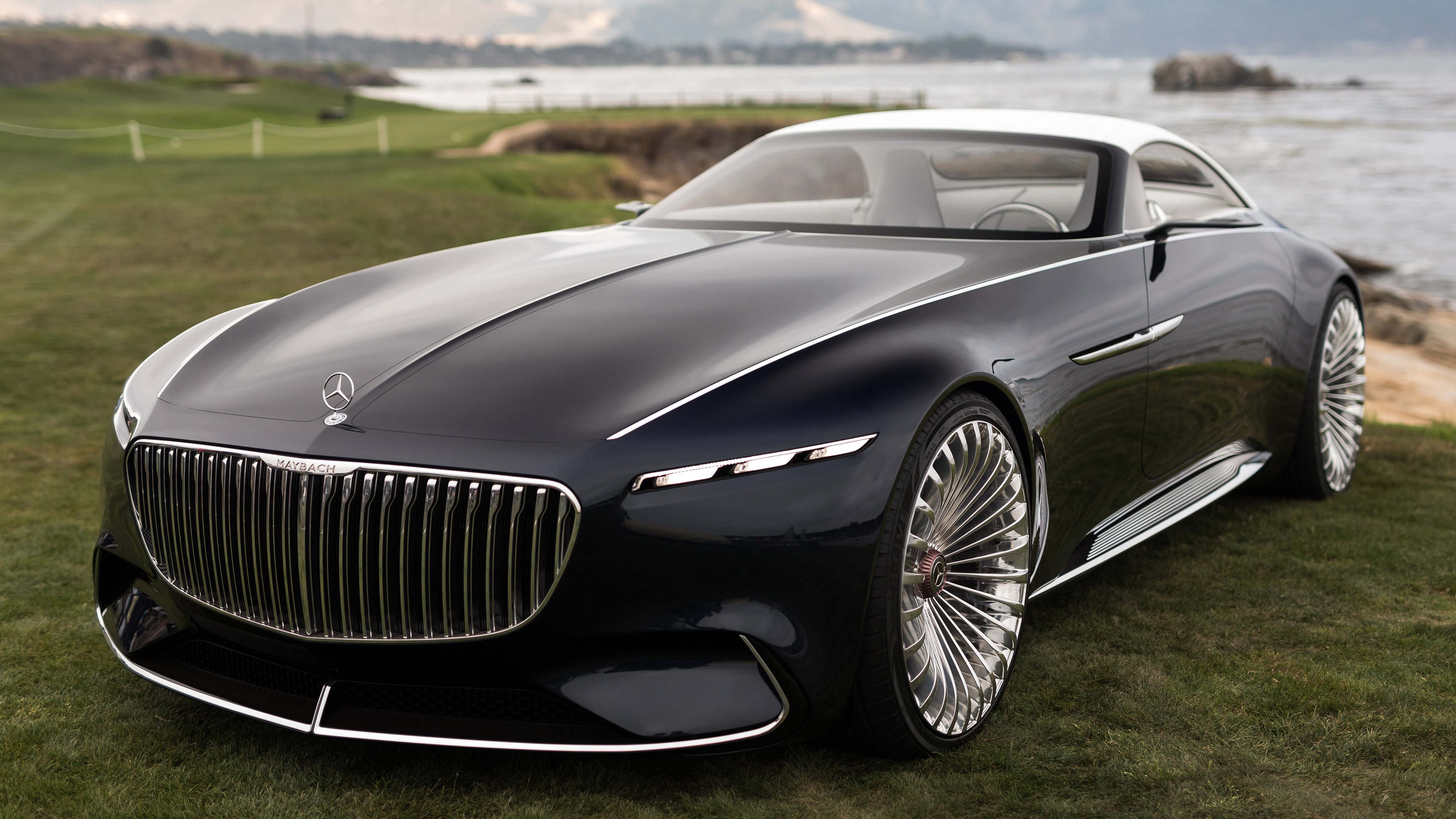 2018 Vision Mercedes Maybach 6 Cabriolet 2 4K Wallpaper