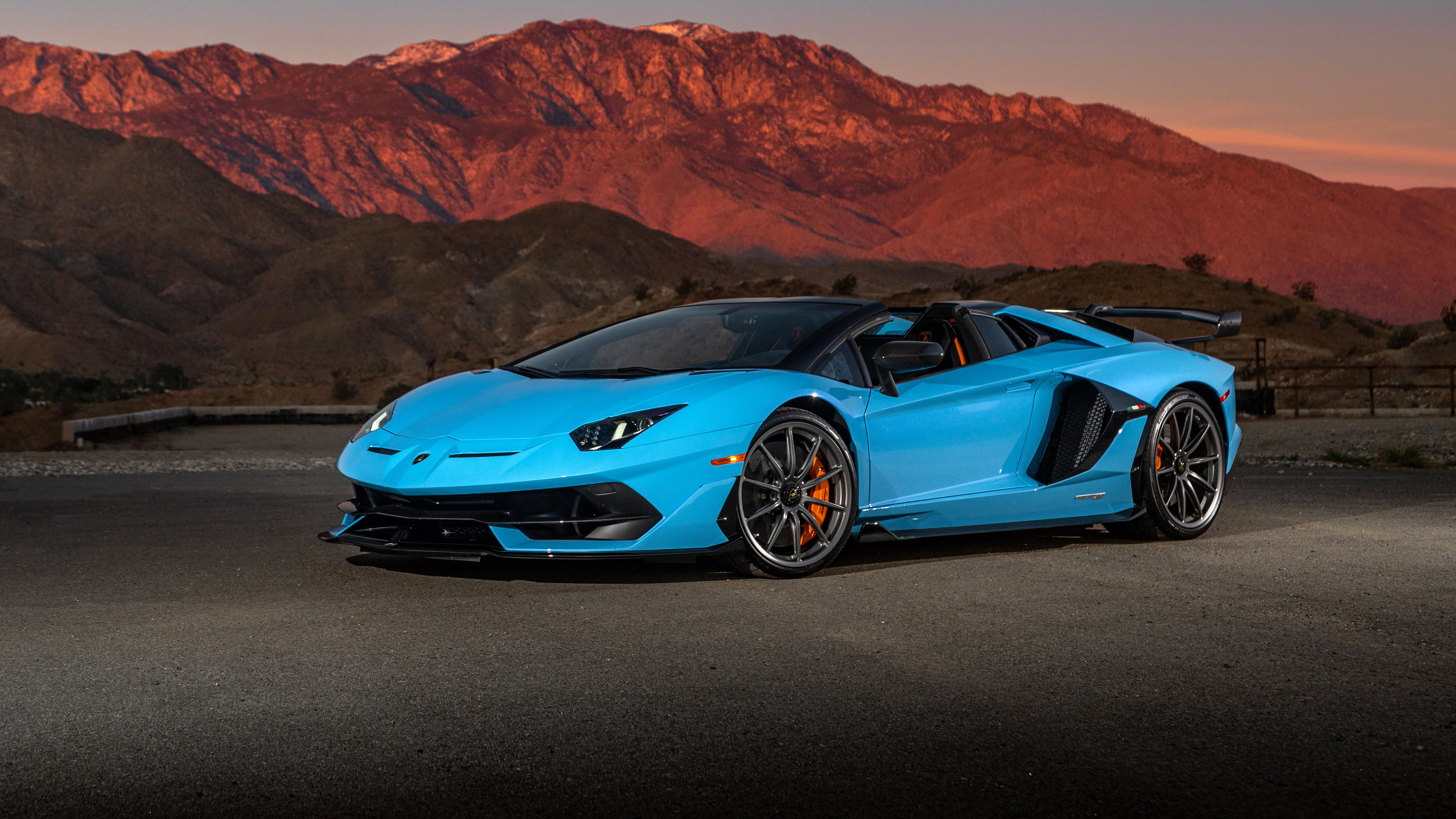 2020 Lamborghini Aventador SVJ Roadster 4K 5K Wallpaper ...