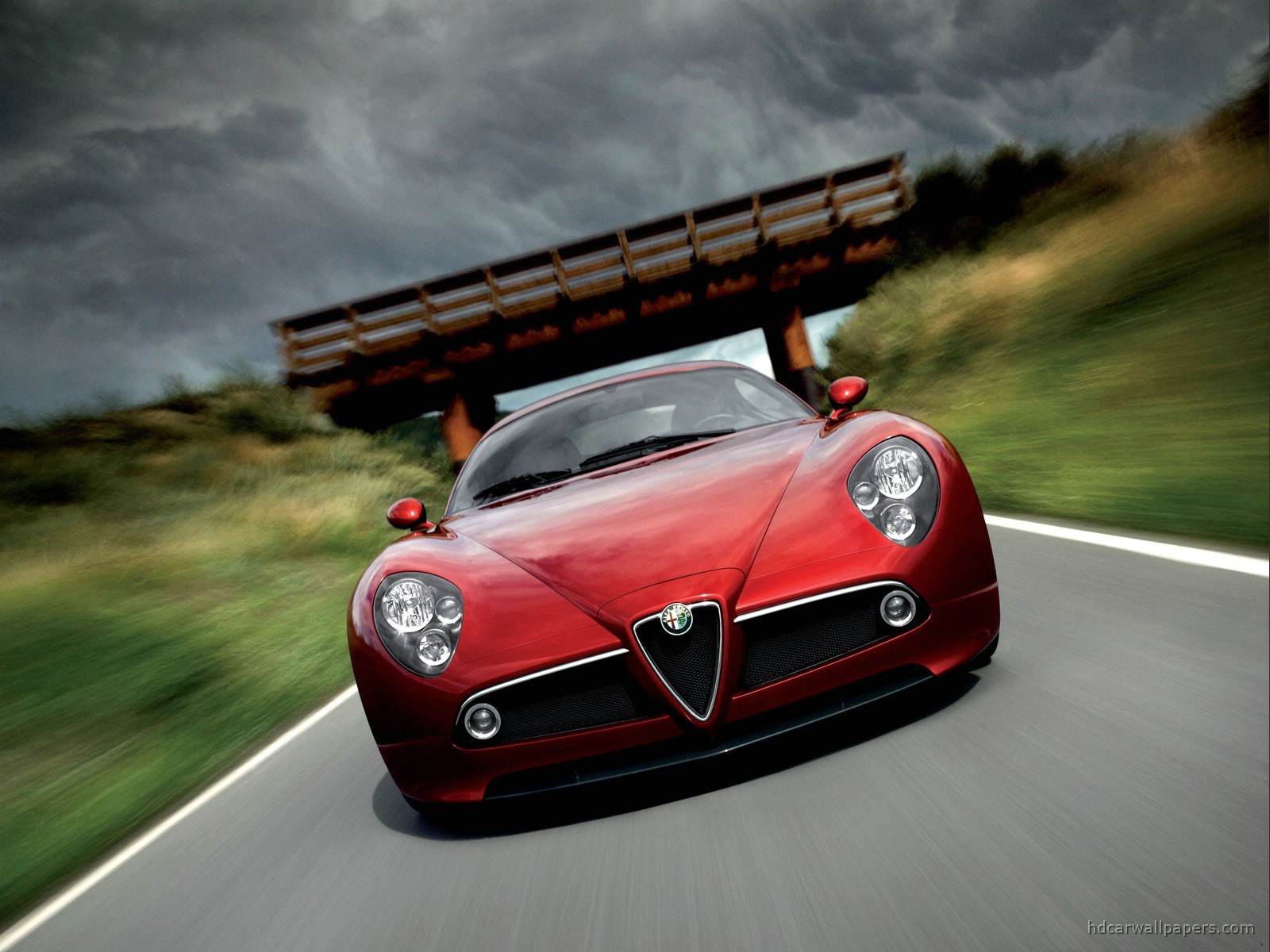 Alfa Romeo 8C Competizione Wallpaper | HD Car Wallpapers