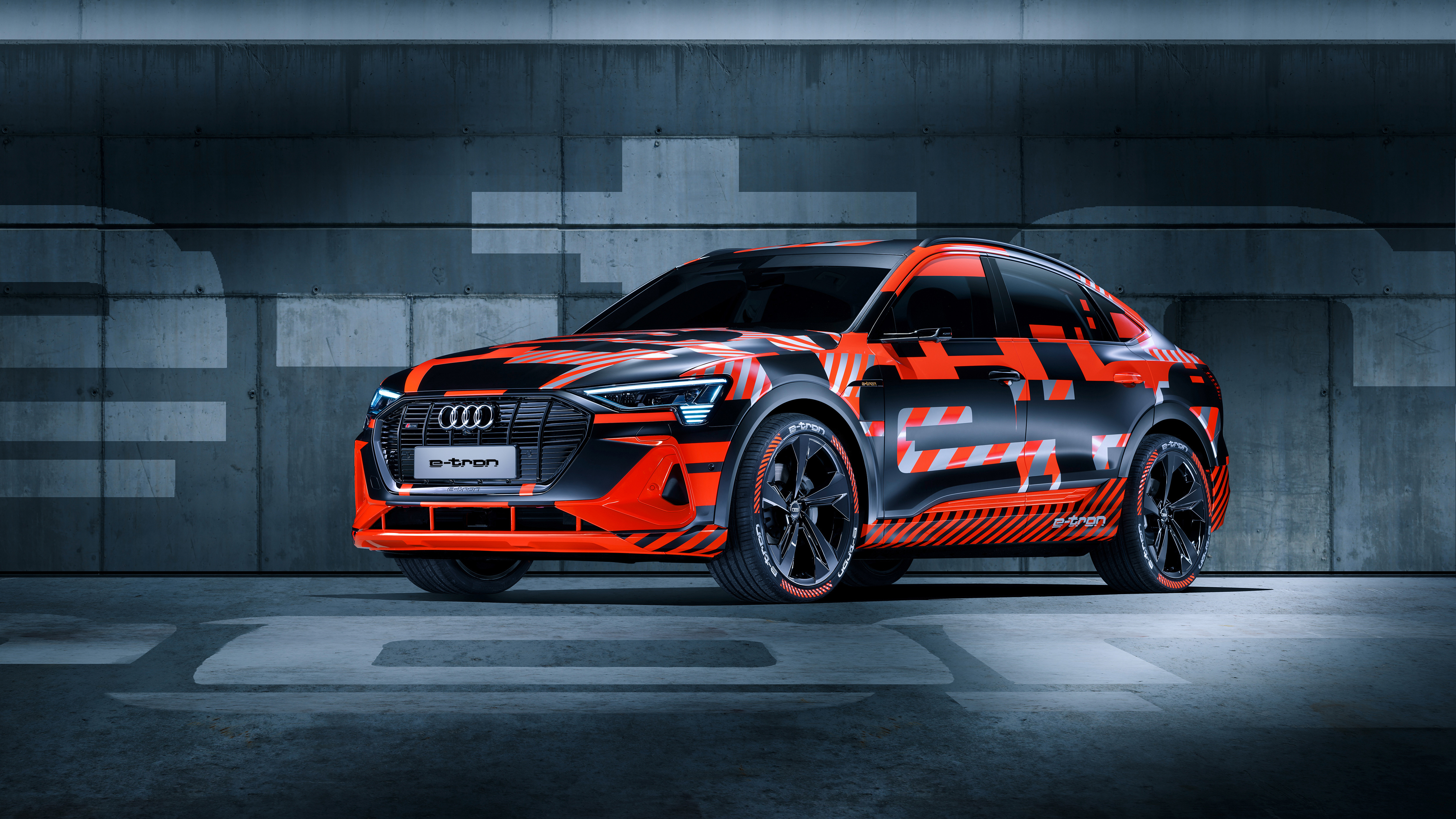 Audi E Tron Sportback Prototype 2019 4k 2 Wallpaper Hd