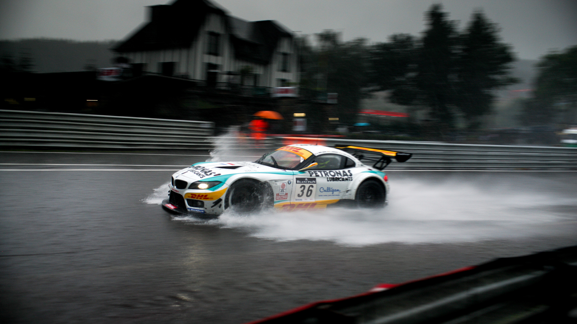 BMW Rain Race Wallpaper  HD Car Wallpapers