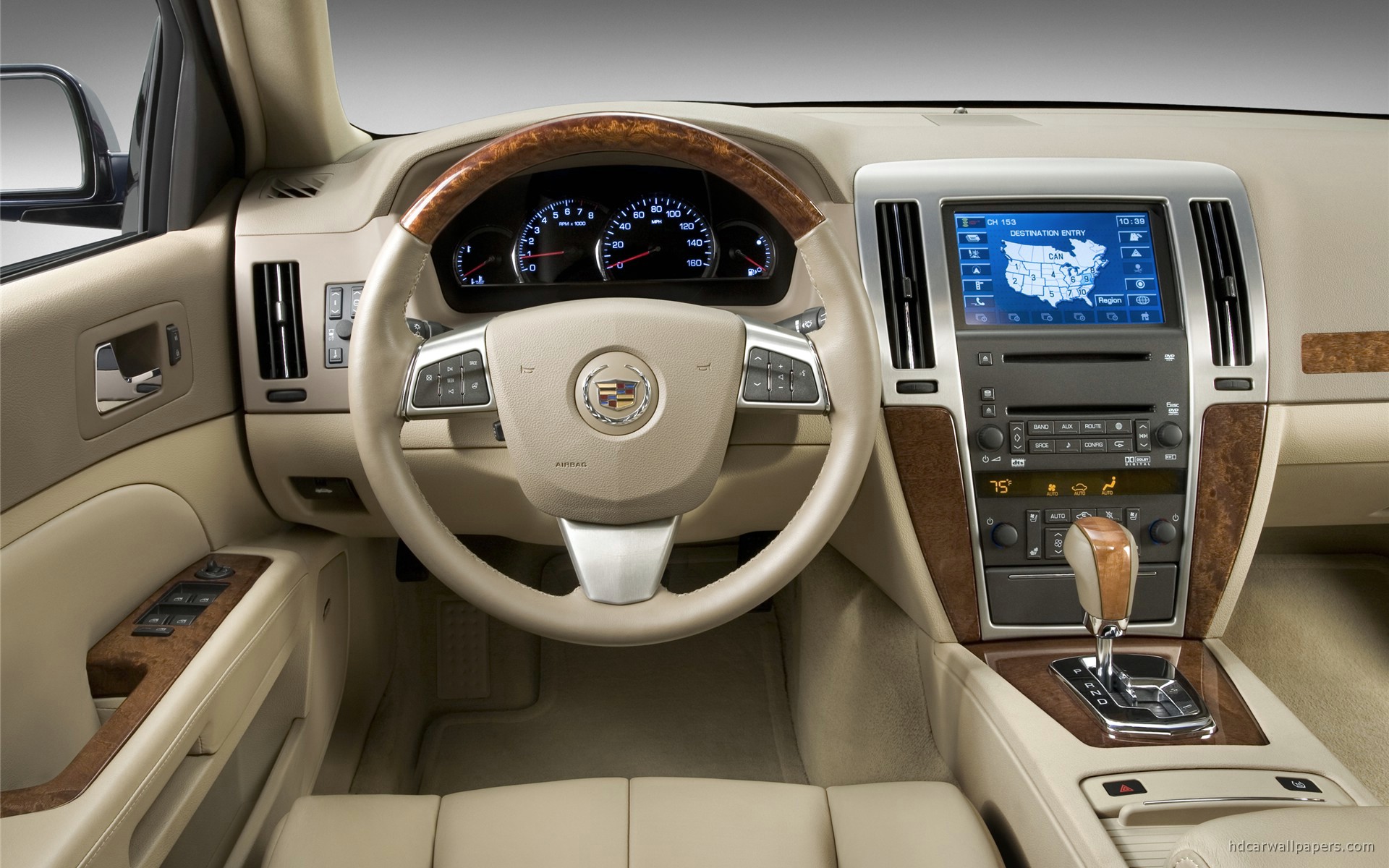 Cadillac STS Car Interior Wallpaper  HD Car Wallpapers