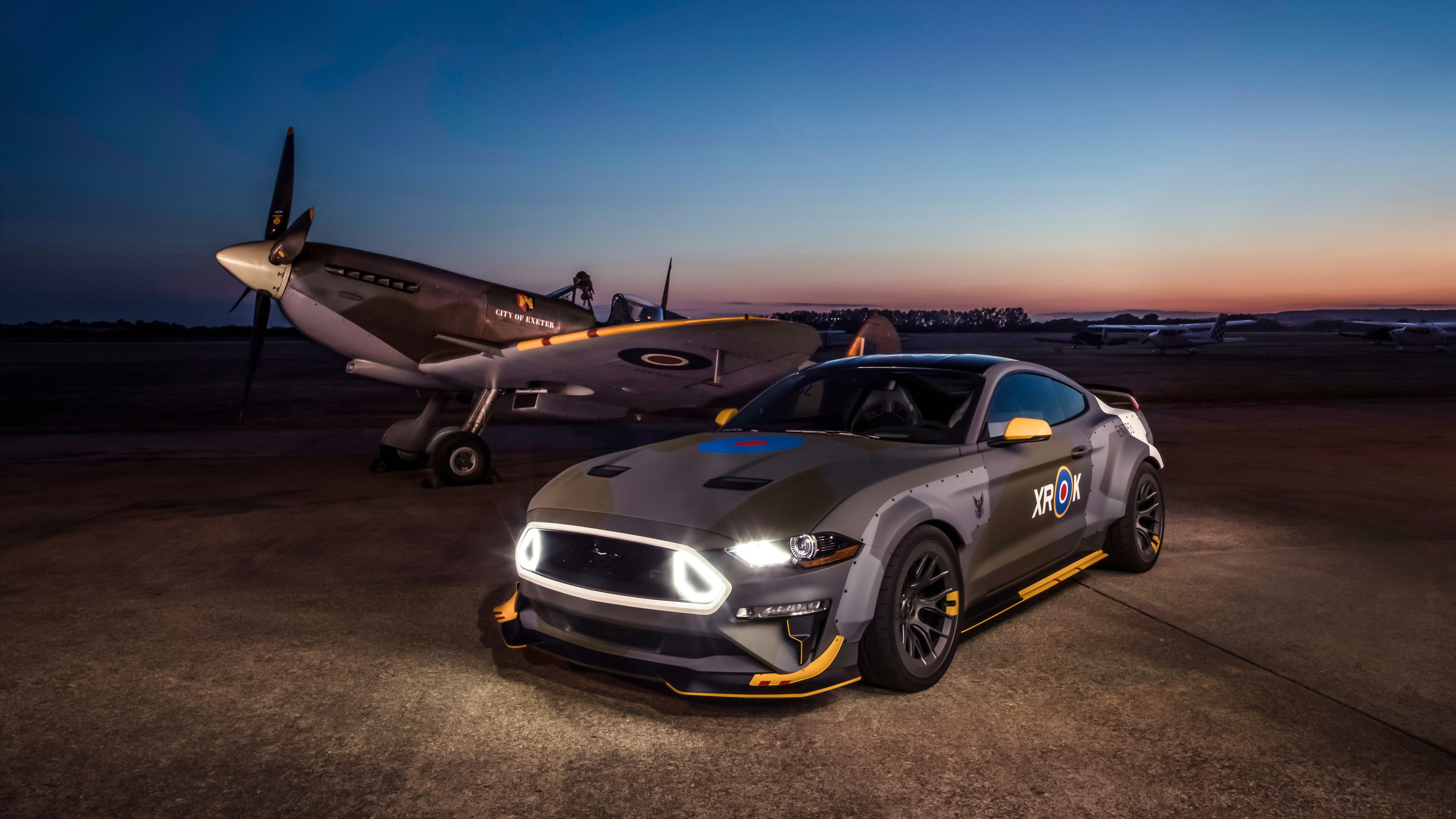 Ford Eagle Squadron Mustang GT 2018 4K 2 Wallpaper | HD ...
