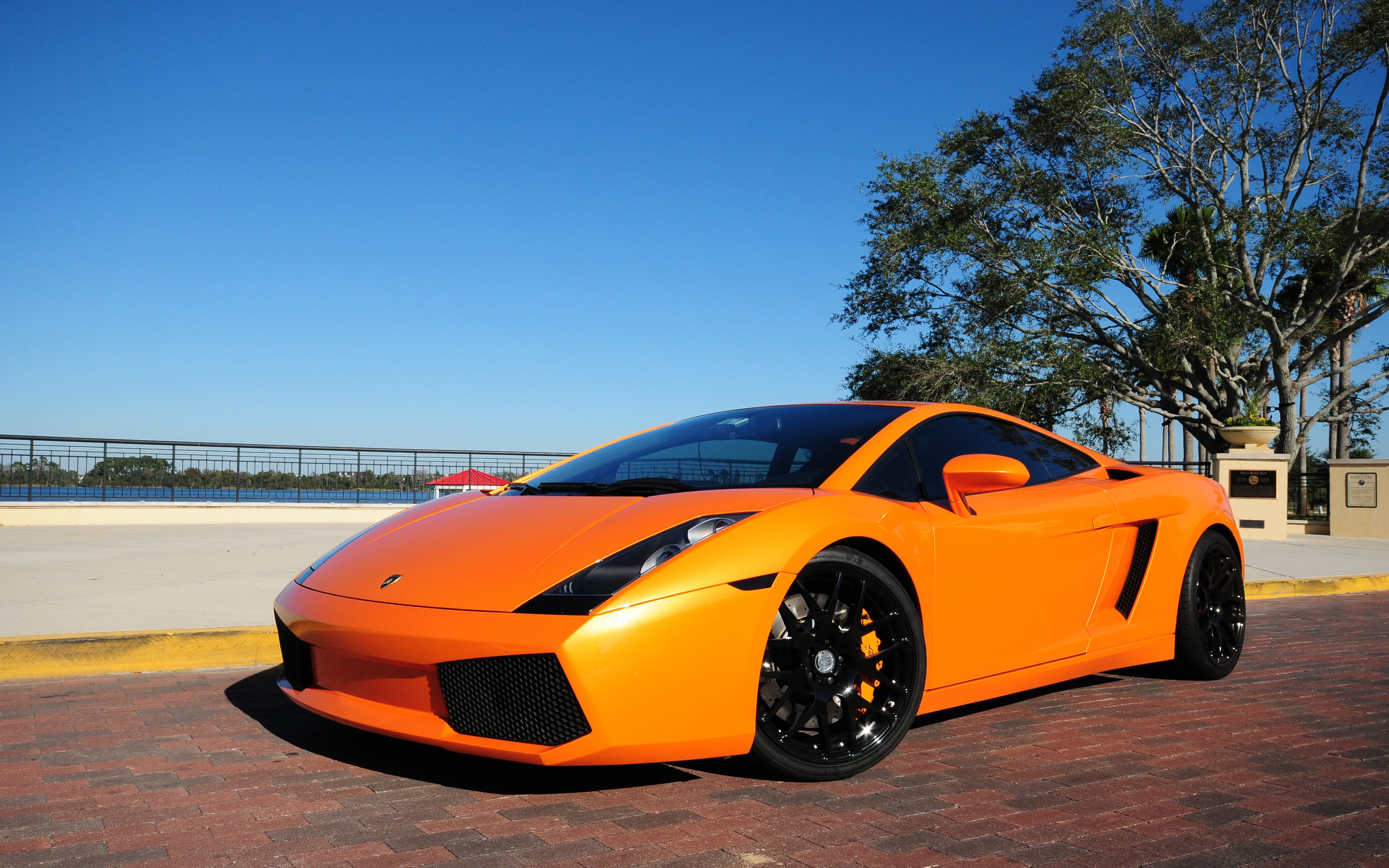 Lamborghini Gallardo Orange Wallpaper Hd Car Wallpapers Id 2621