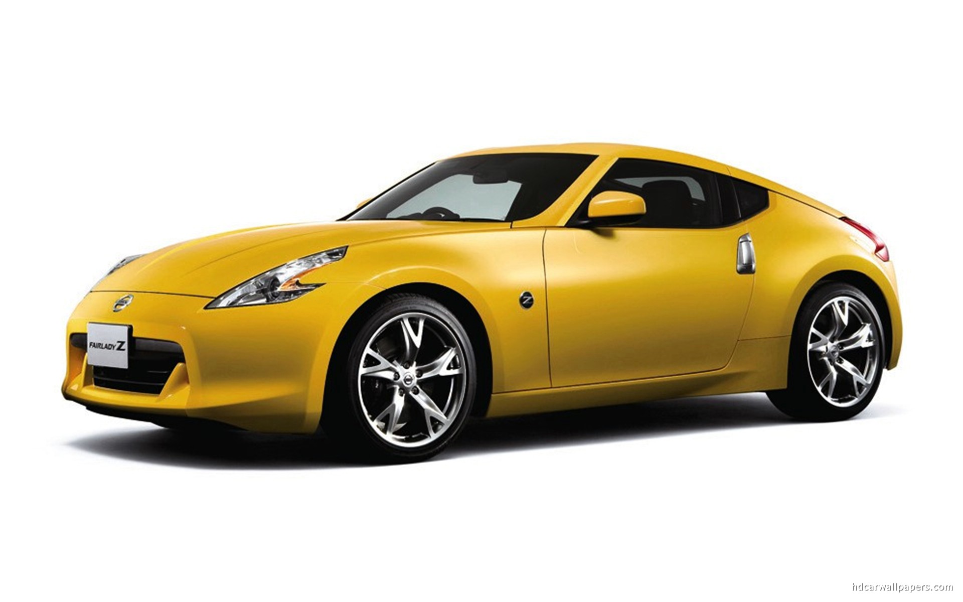 Car nissan picture spoiler yellow #4