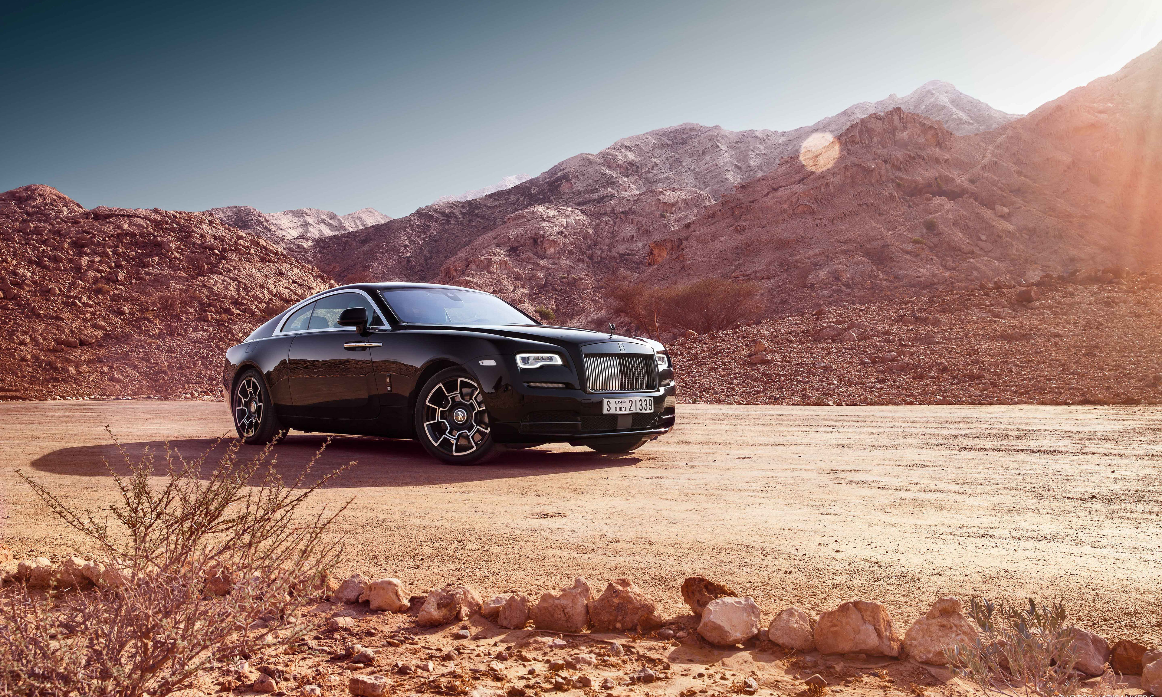Rolls Royce Wraith Black Badge 4K Wallpaper | HD Car Wallpapers | ID #11120