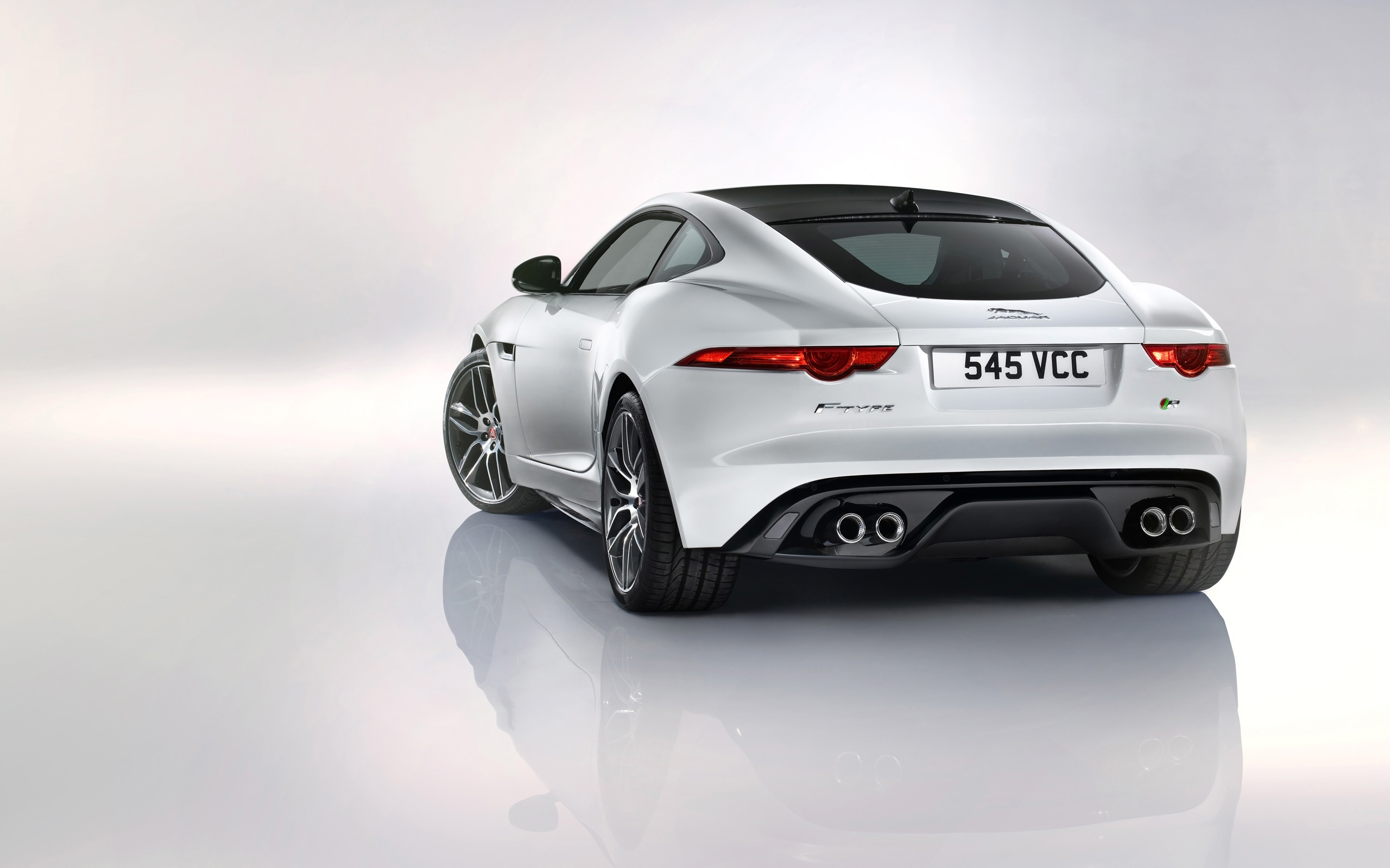 2014 Jaguar F Type R Coupe White 2 Wallpaper | HD Car Wallpapers | ID #4228