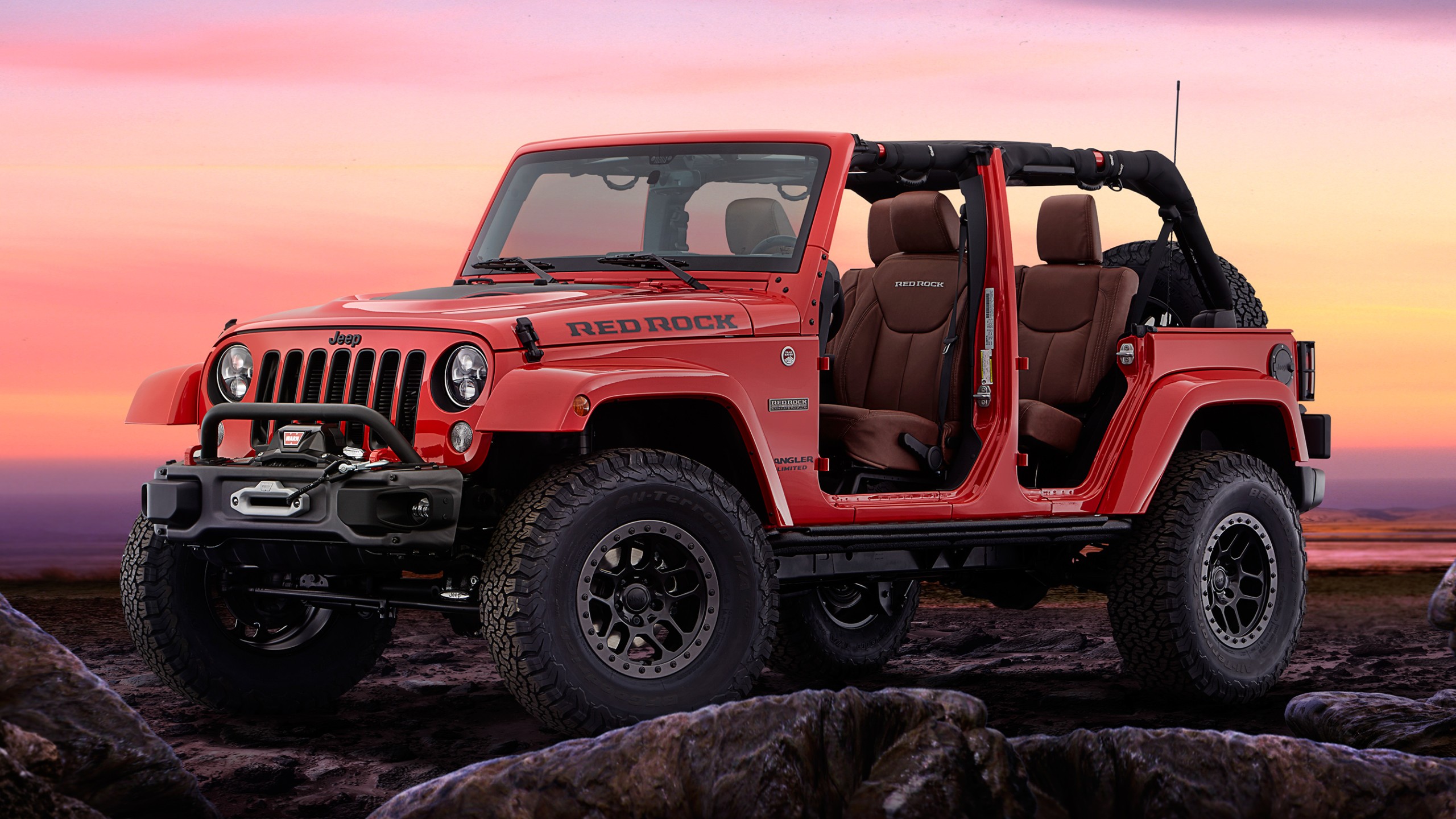 2017 Jeep Wrangler Red Rock Edition Wallpaper Hd Car Wallpapers Id 7696