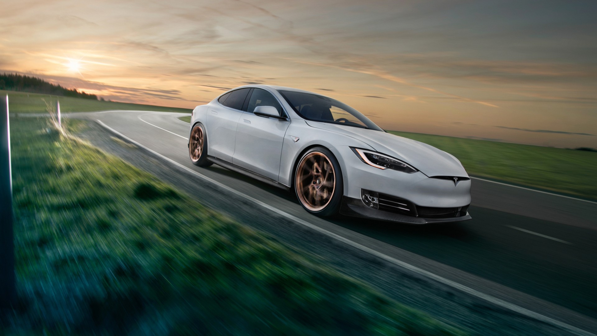Tesla 4k wallpaper