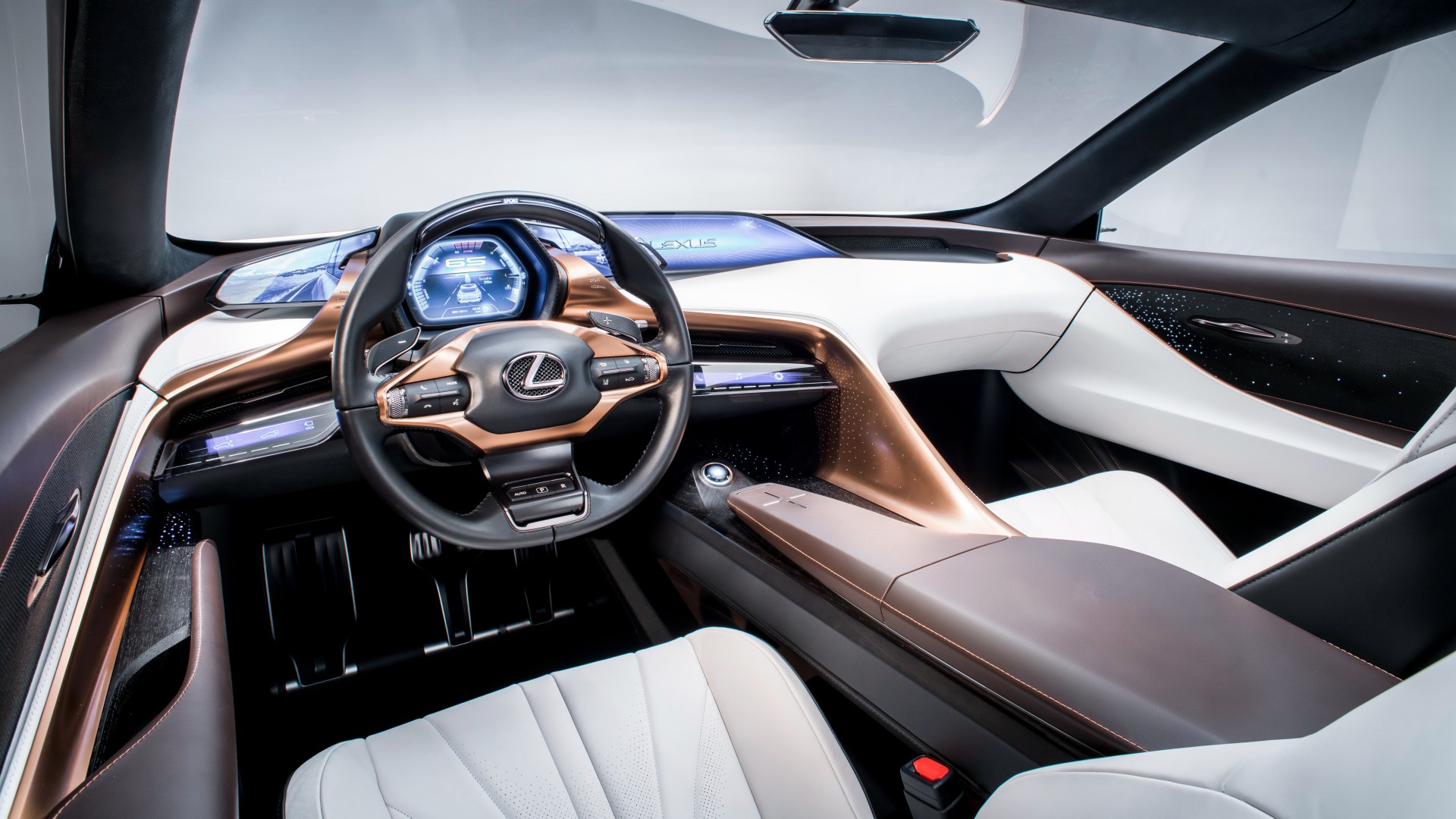 2022 Lexus LF 1 Limitless 4K Interior Wallpaper HD Car 