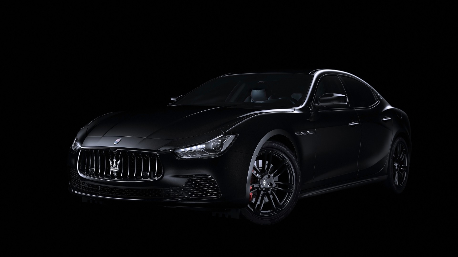2018 Maserati Ghibli Nerissimo Black Edition 4K Wallpaper | HD Car
