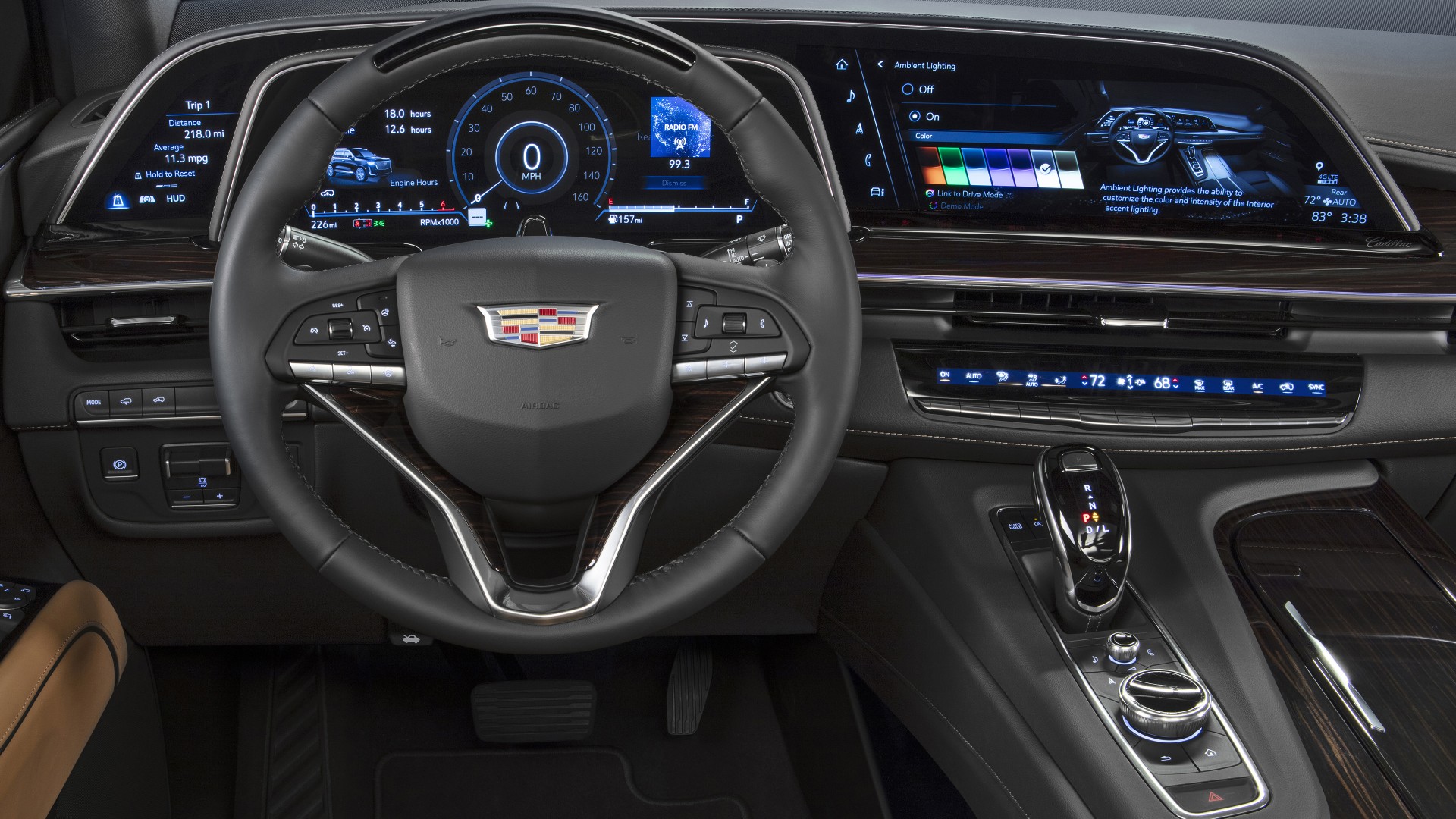 2021 Cadillac Escalade Platinum Luxury Interior 4K Wallpaper | HD Car