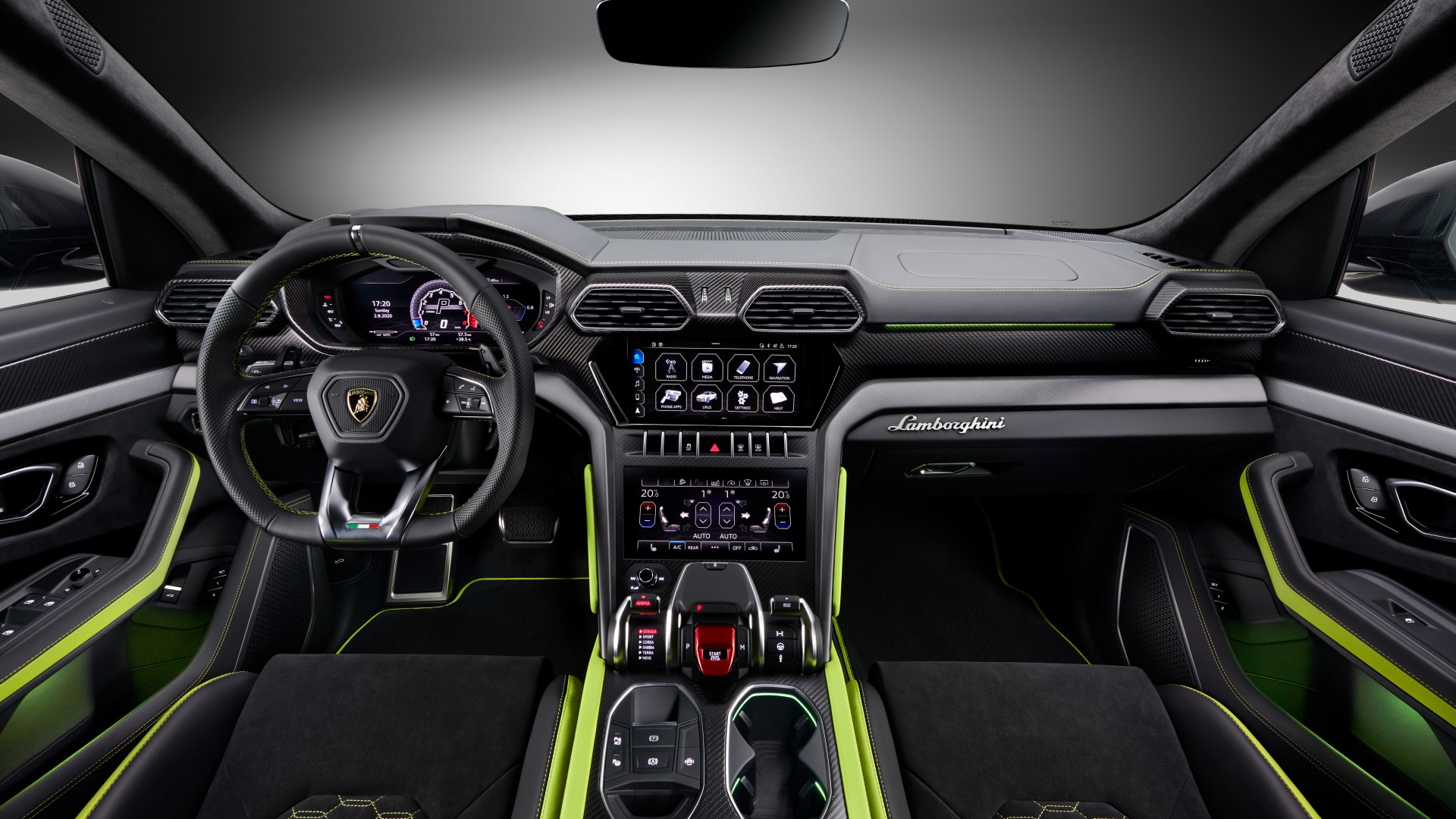 2021 Lamborghini Urus Graphite Capsule 5K Interior ...