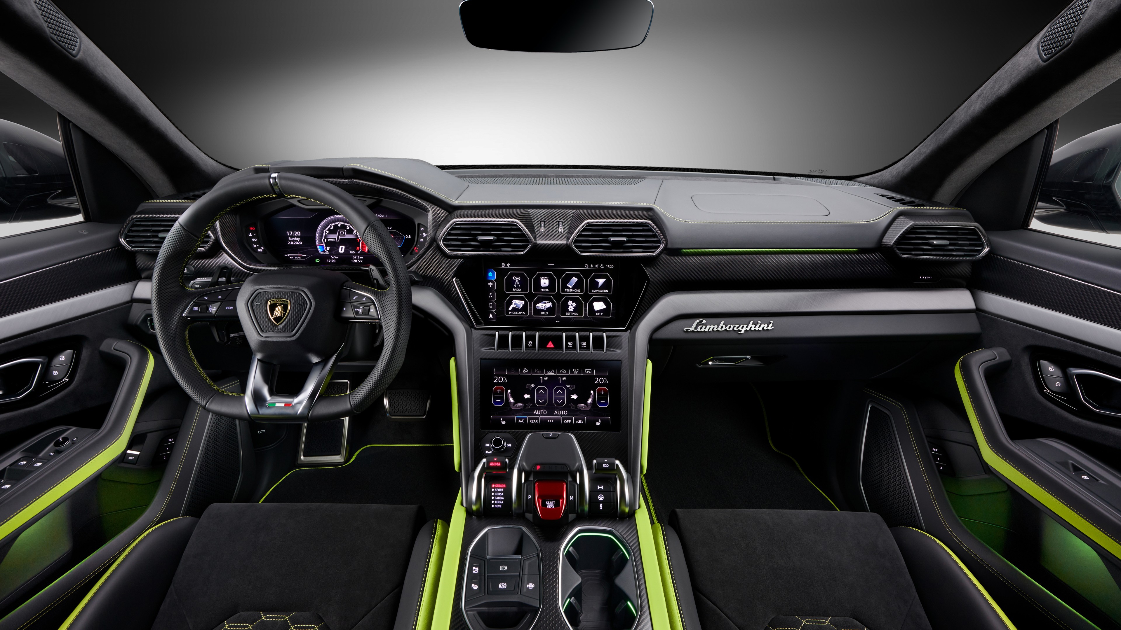 2021 Lamborghini Urus Graphite Capsule 5K Interior Wallpaper - HD Car  Wallpapers #15988