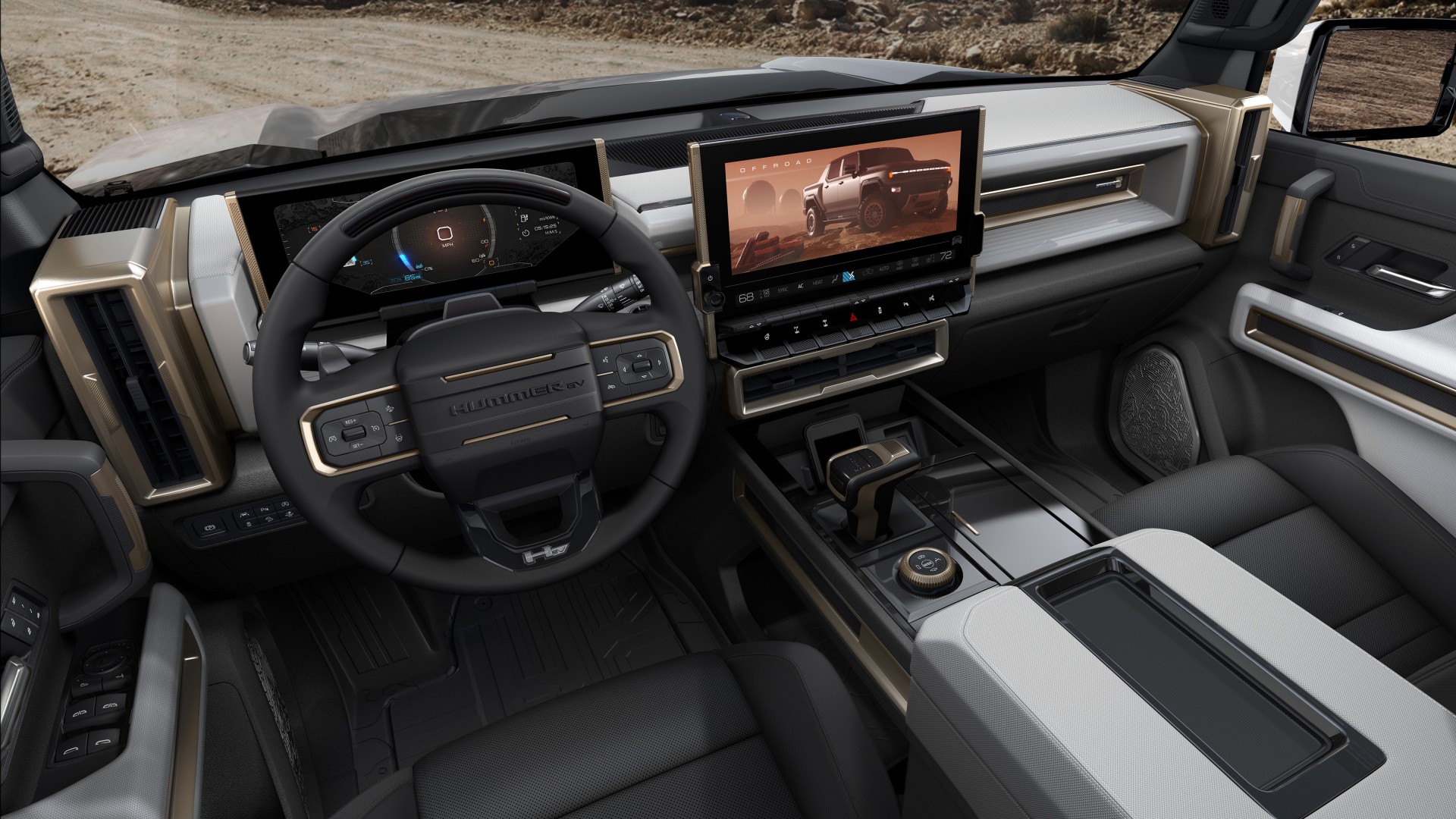 2022 GMC Hummer EV Edition 1 Interior 4K Wallpaper | HD Car Wallpapers