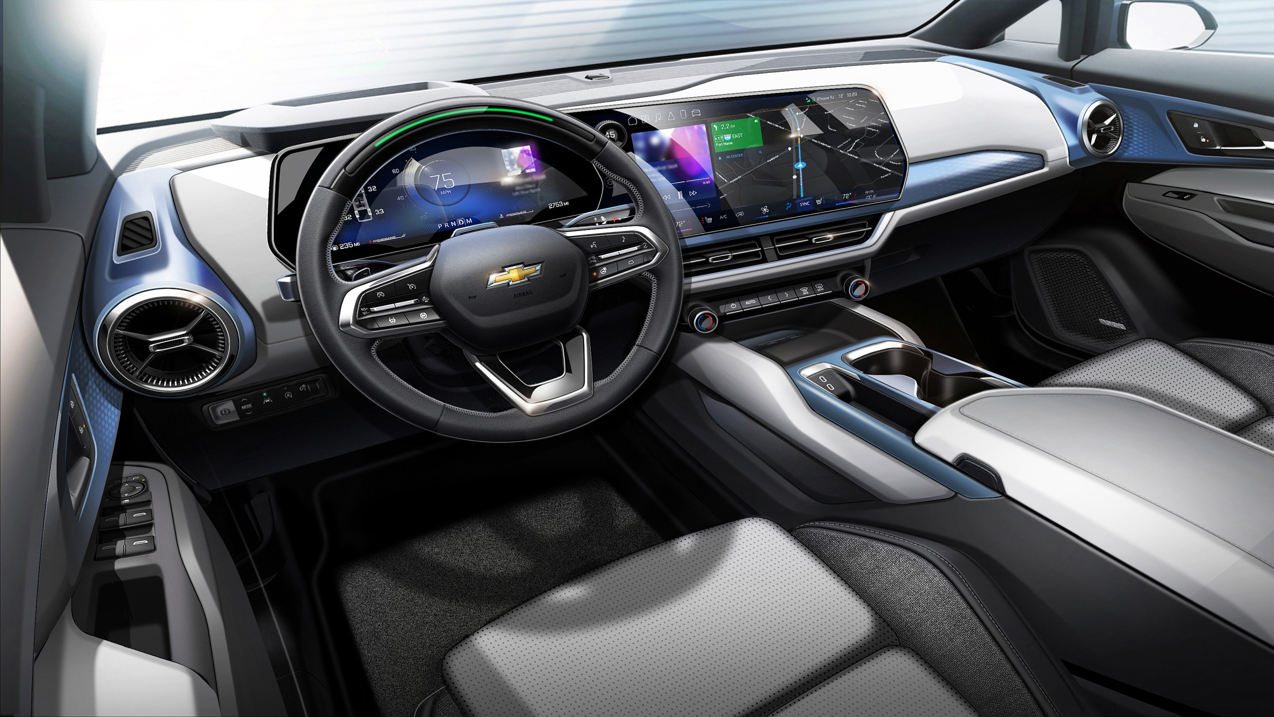 2024 Chevrolet Equinox EV LT 4K Interior Wallpaper HD Car Wallpapers