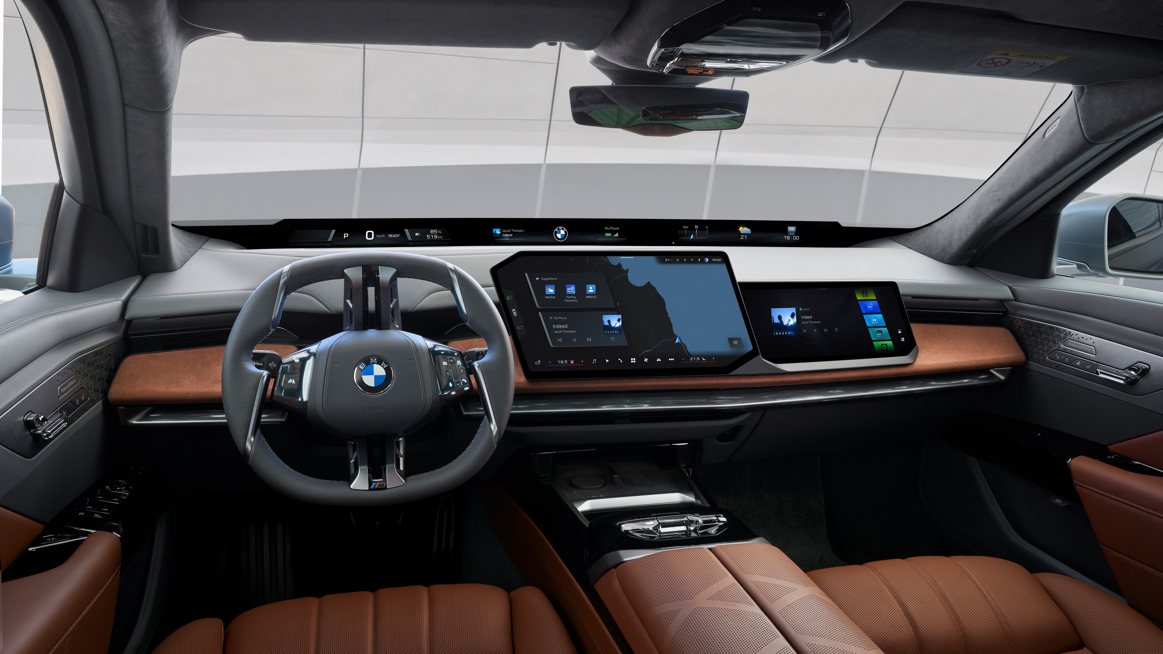 BMW I7 XDrive60 2026 Interior Wallpaper HD Car Wallpapers 30423