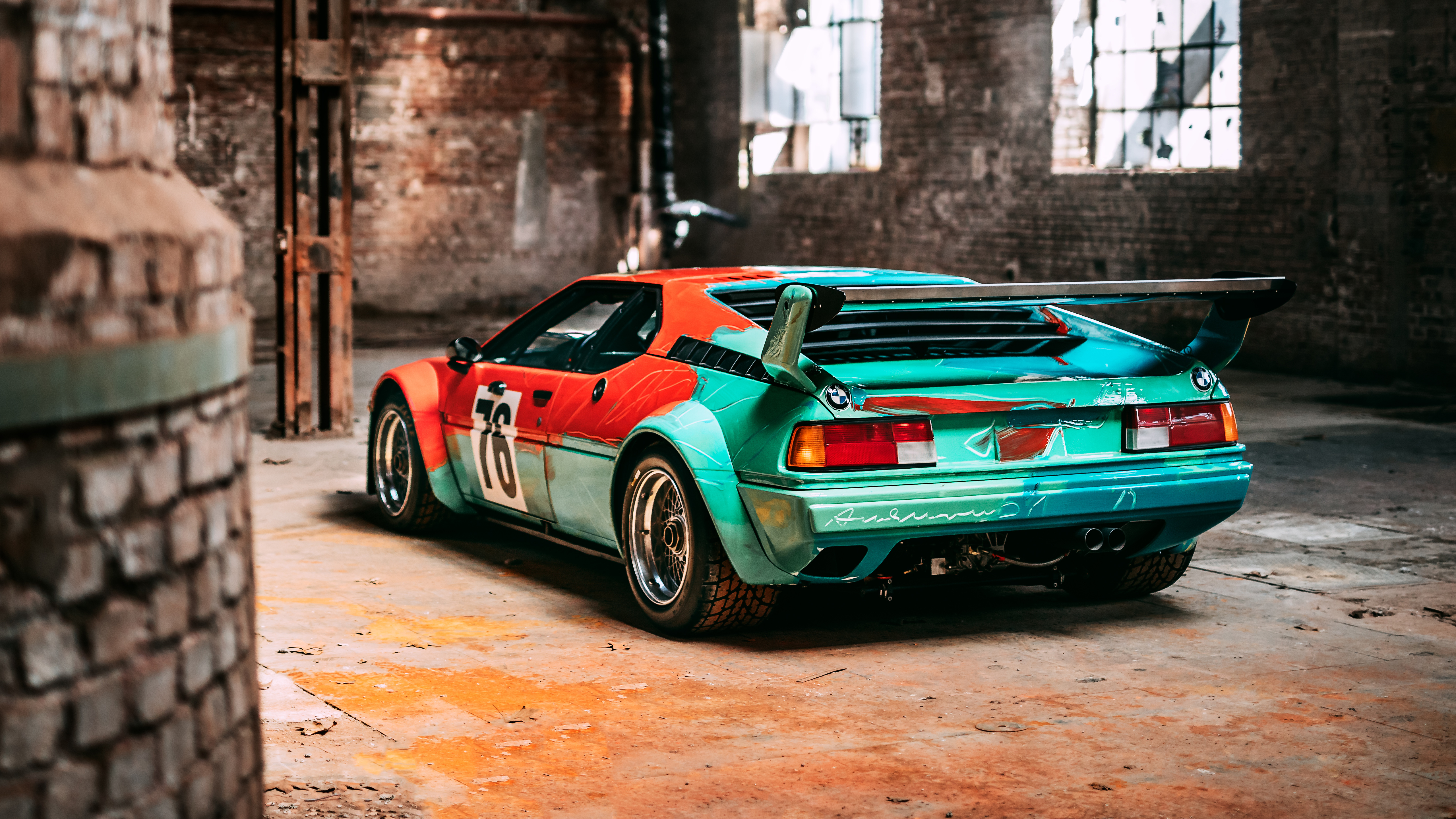 BMW M1 Group 4 Rennversion Art Car by Andy Warhol Italdesign 1979 4K 3 ...