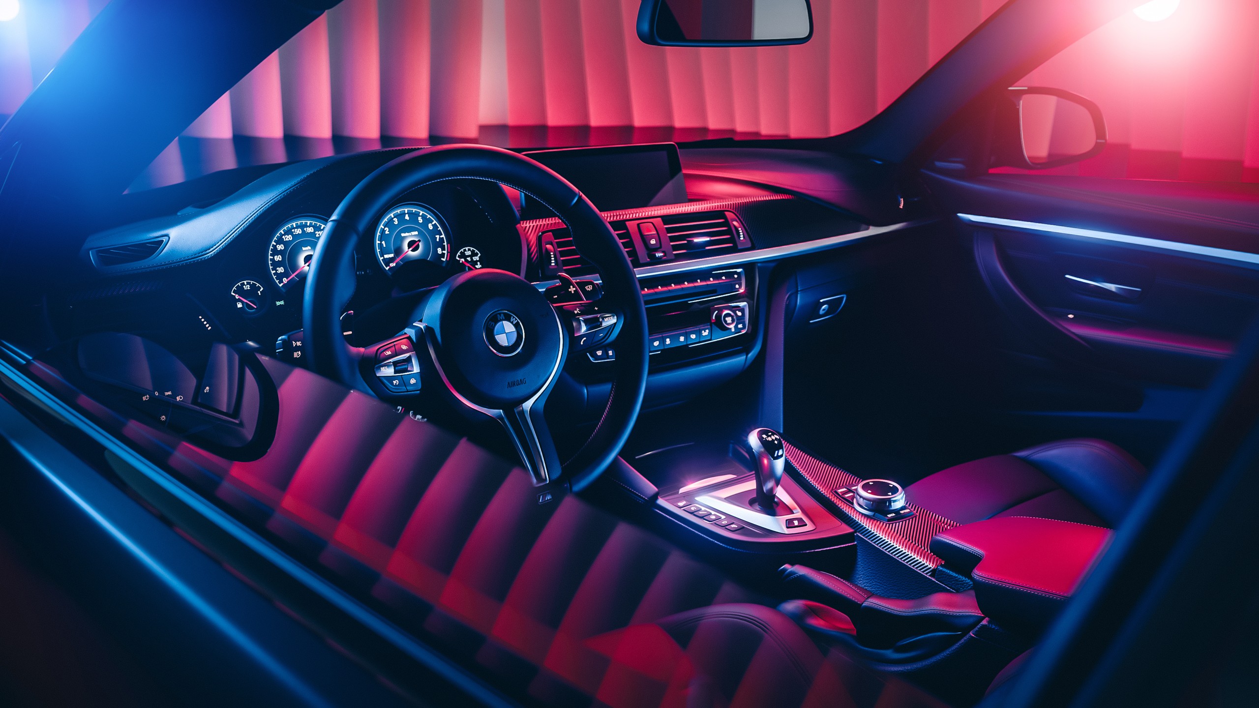 BMW M4 M Performance Interior 4K Wallpaper - HD Car Wallpapers #13575
