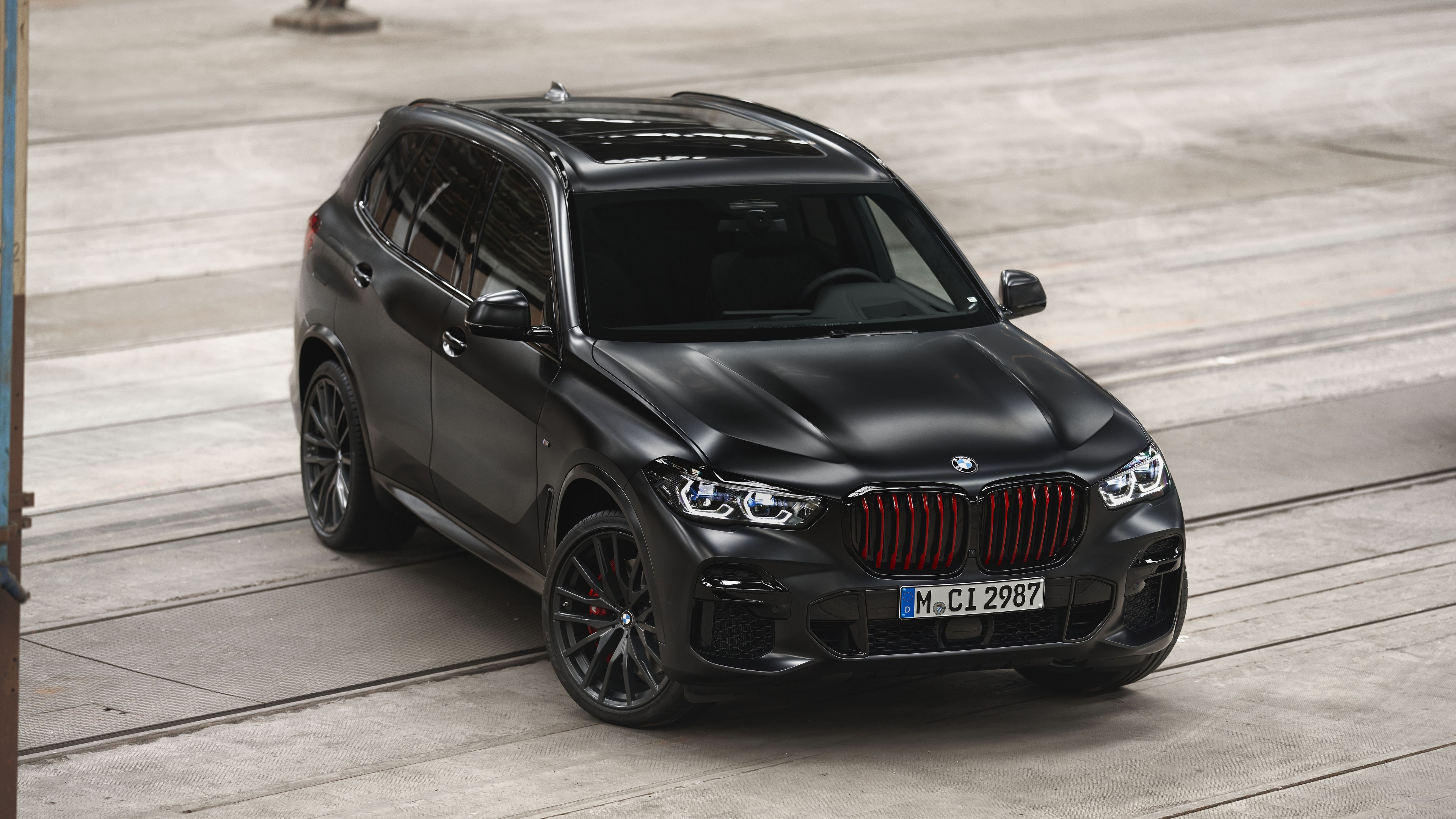 BMW X5 M50i Edition Black Vermilion 2021 4K 8K Wallpaper HD Car