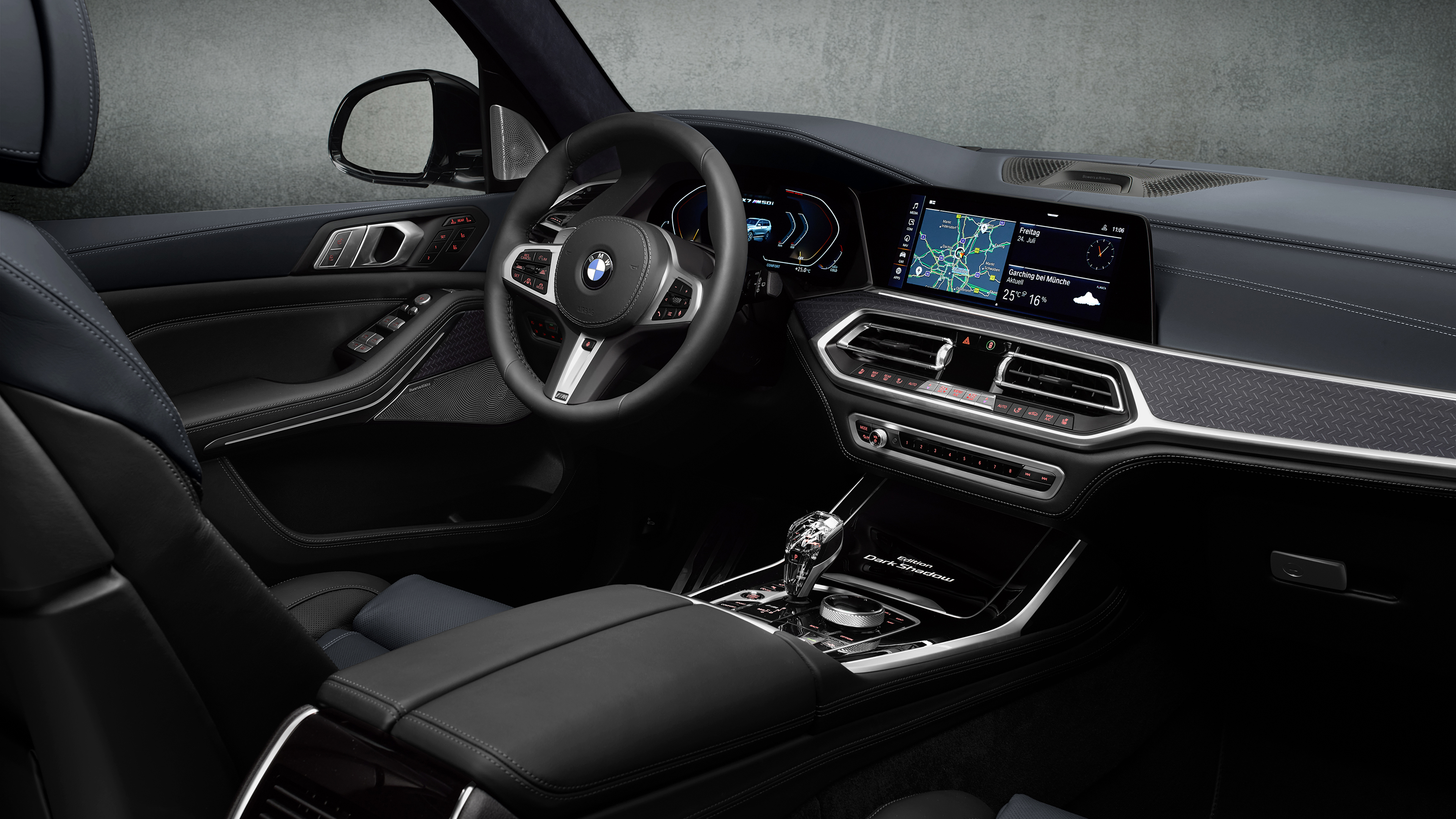 BMW X7 M50i Edition Dark Shadow 2020 4K Interior Wallpaper | HD Car