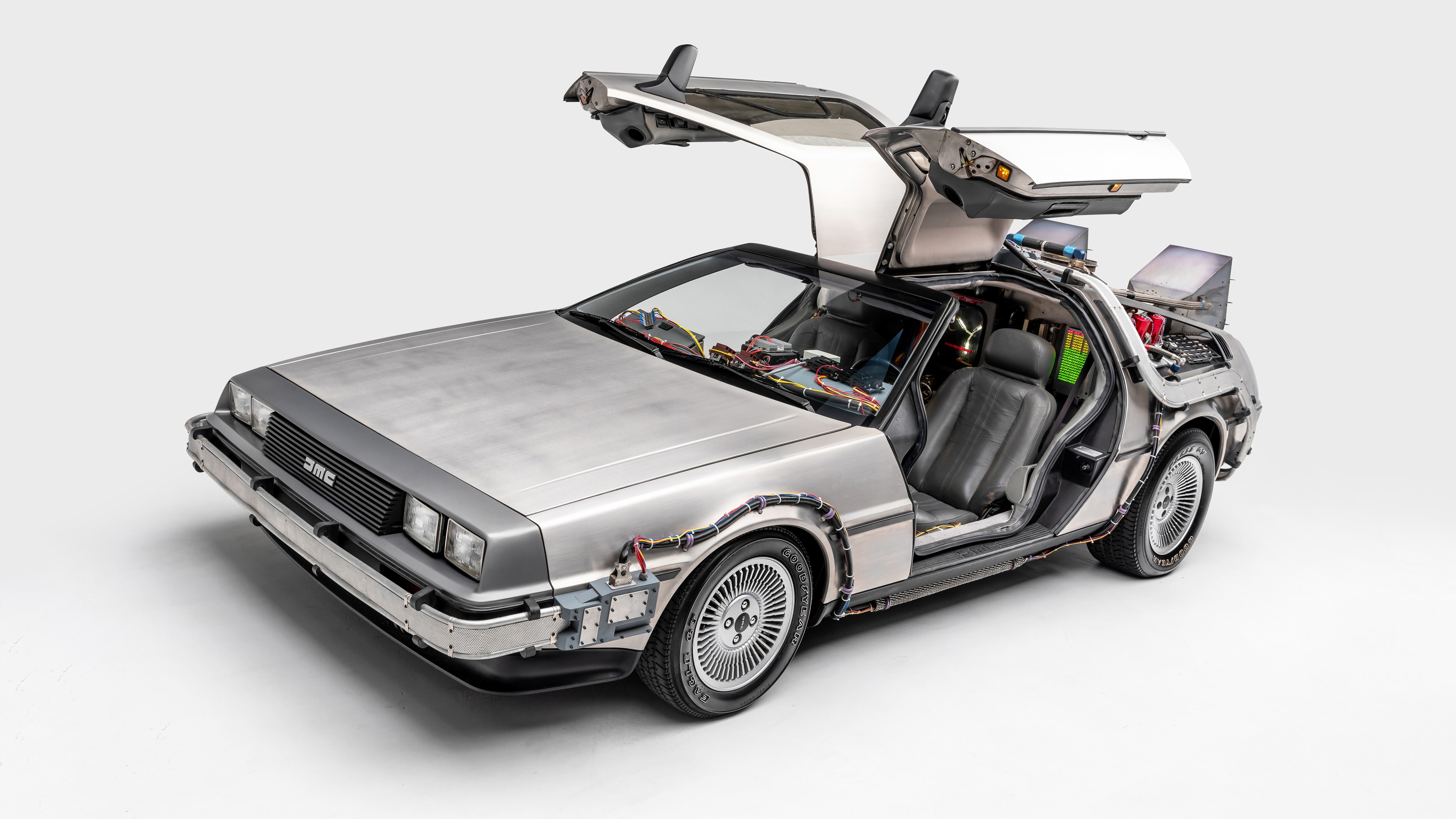 DeLorean DMC12 Back to the Future 4K 2 Wallpaper HD Car Wallpapers