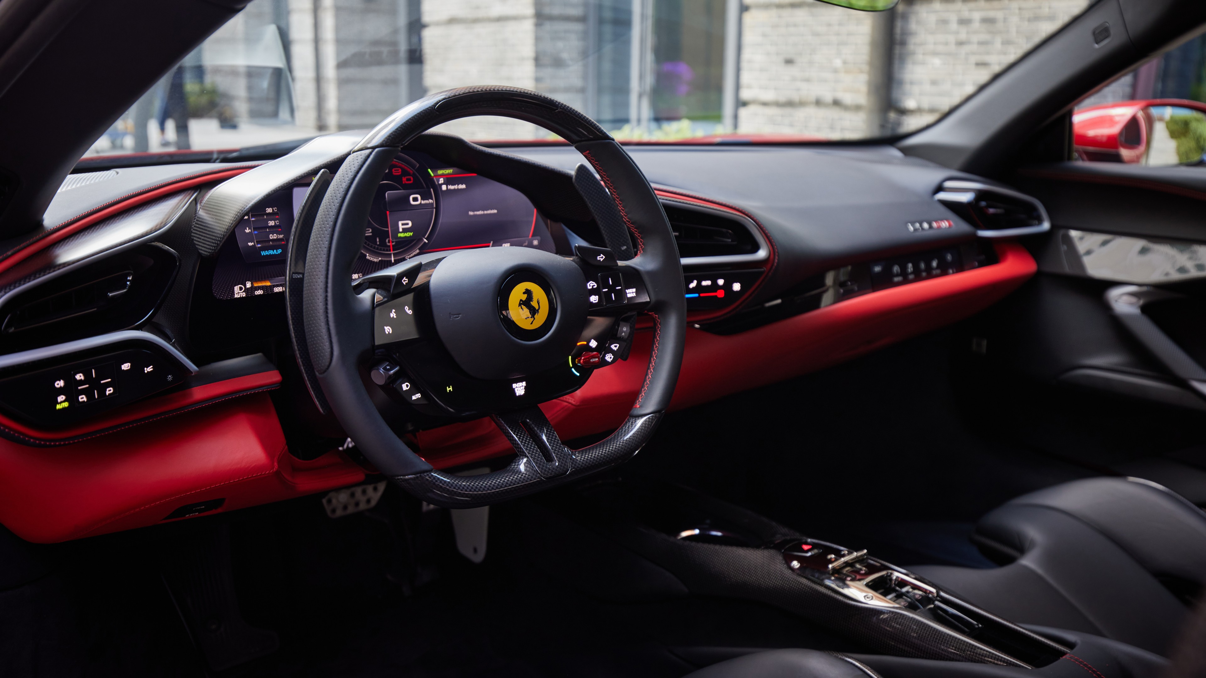 Ferrari 296 Gtb 2022 4k 8k Interior