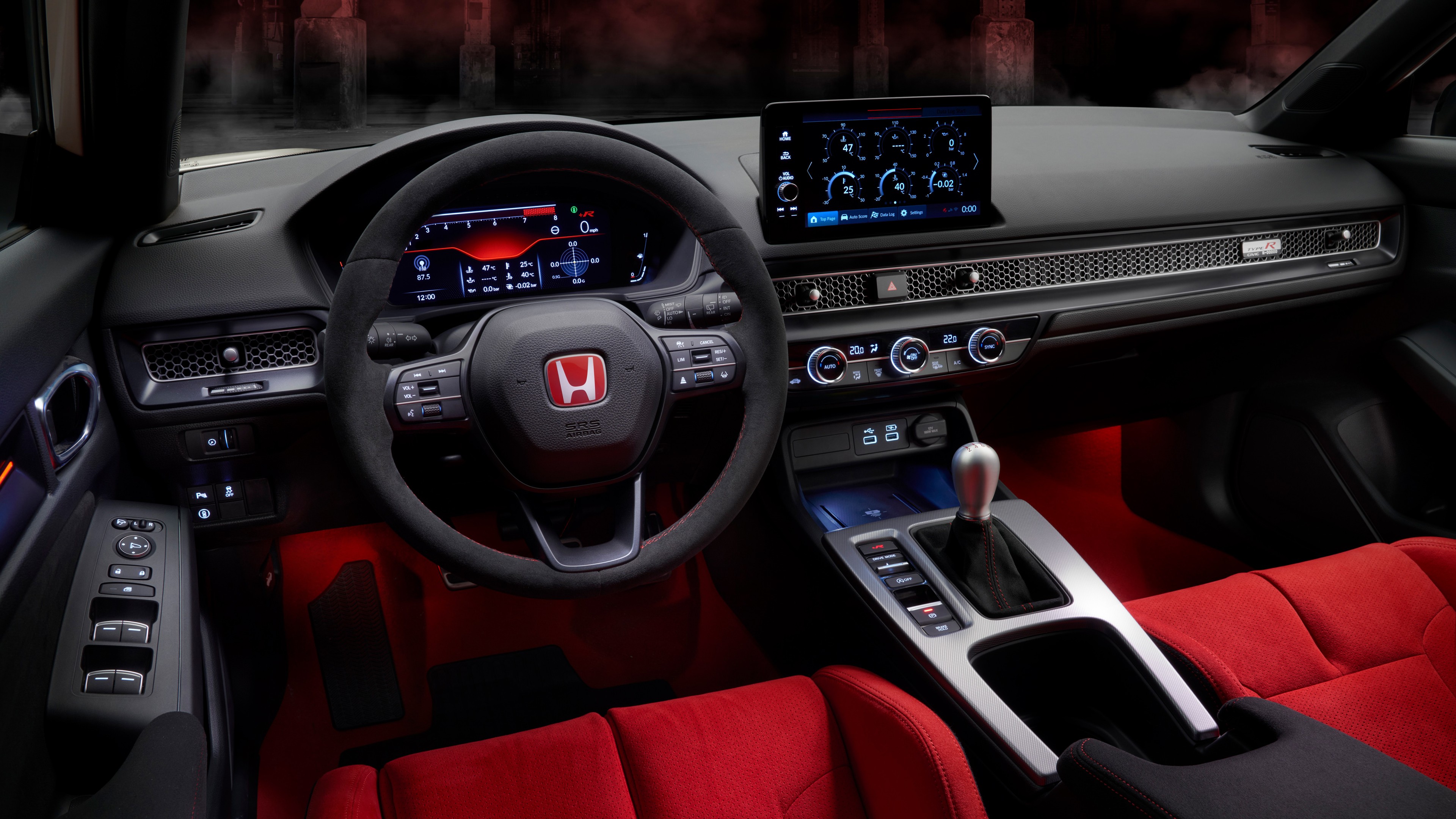 Honda Civic Type R 2022 Interior 5K Wallpaper HD Car Wallpapers 22204