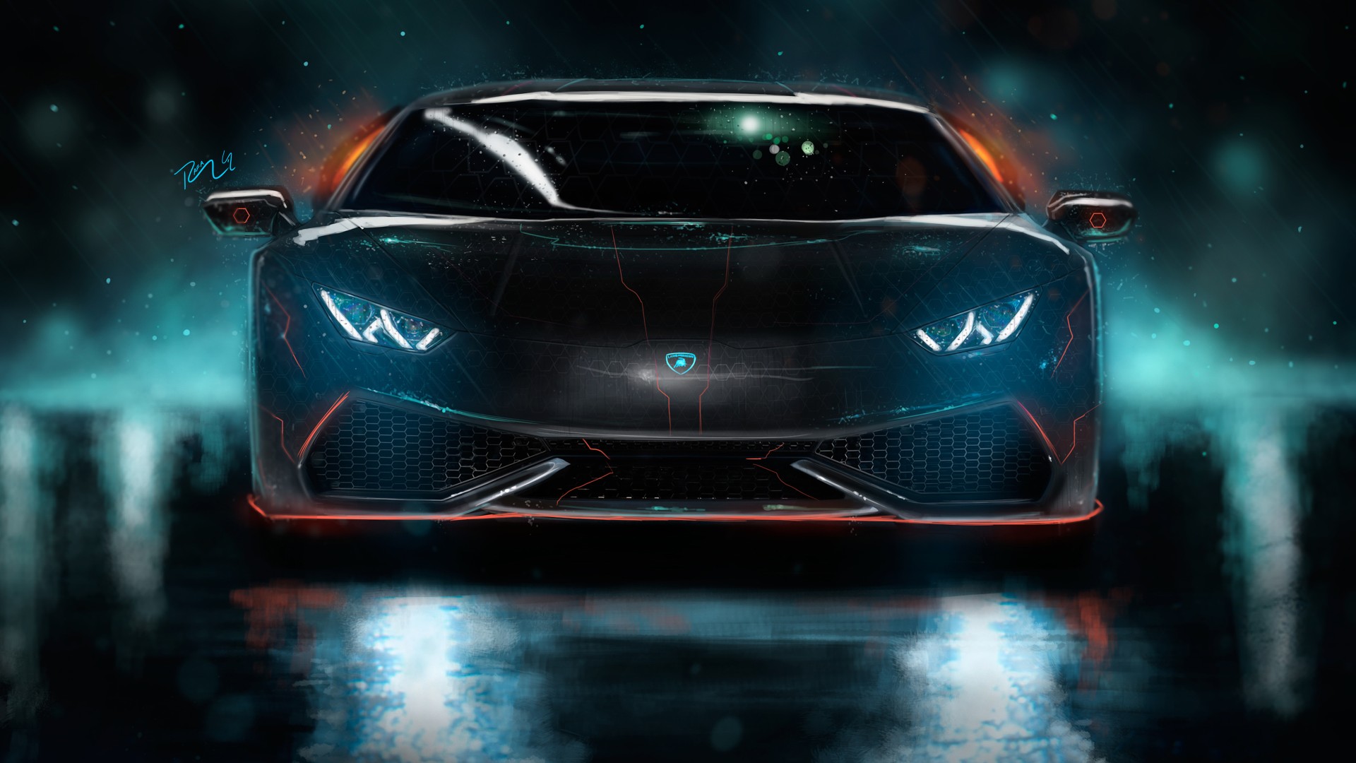 Lamborghini Huracan Custom CGI 4K Wallpaper - HD Car Wallpapers #9012