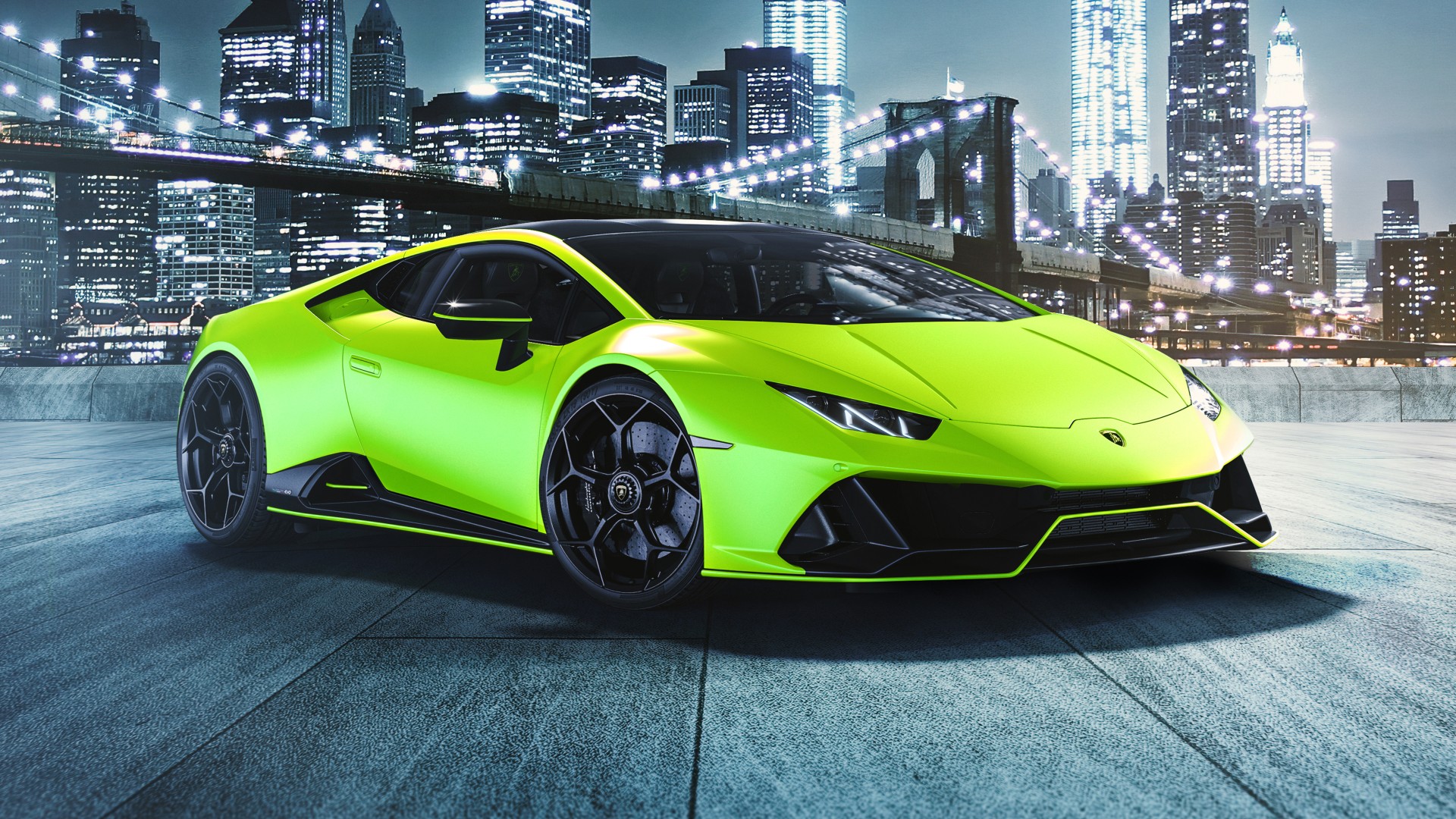 Lamborghini Huracán EVO Fluo Capsule 2021 4K 2 Wallpaper | HD Car