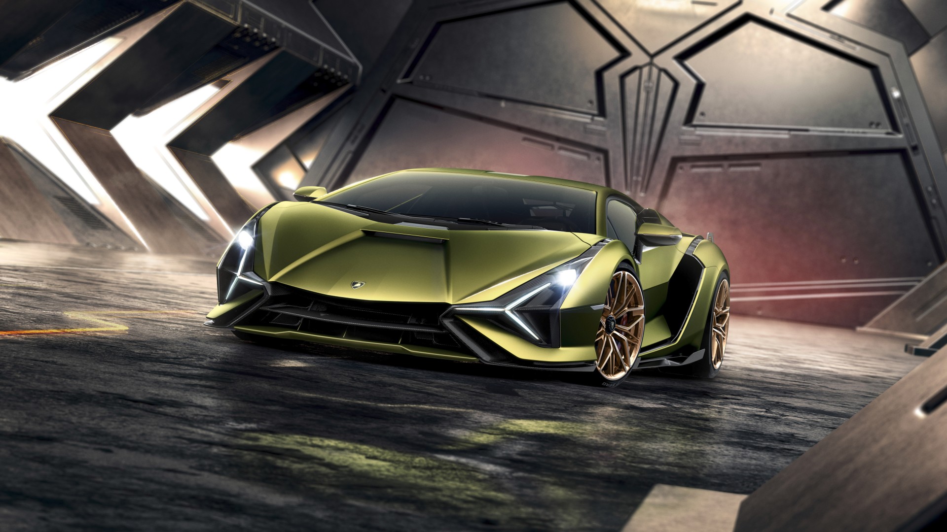 Lamborghini Sian 2019 4K 13 Wallpaper