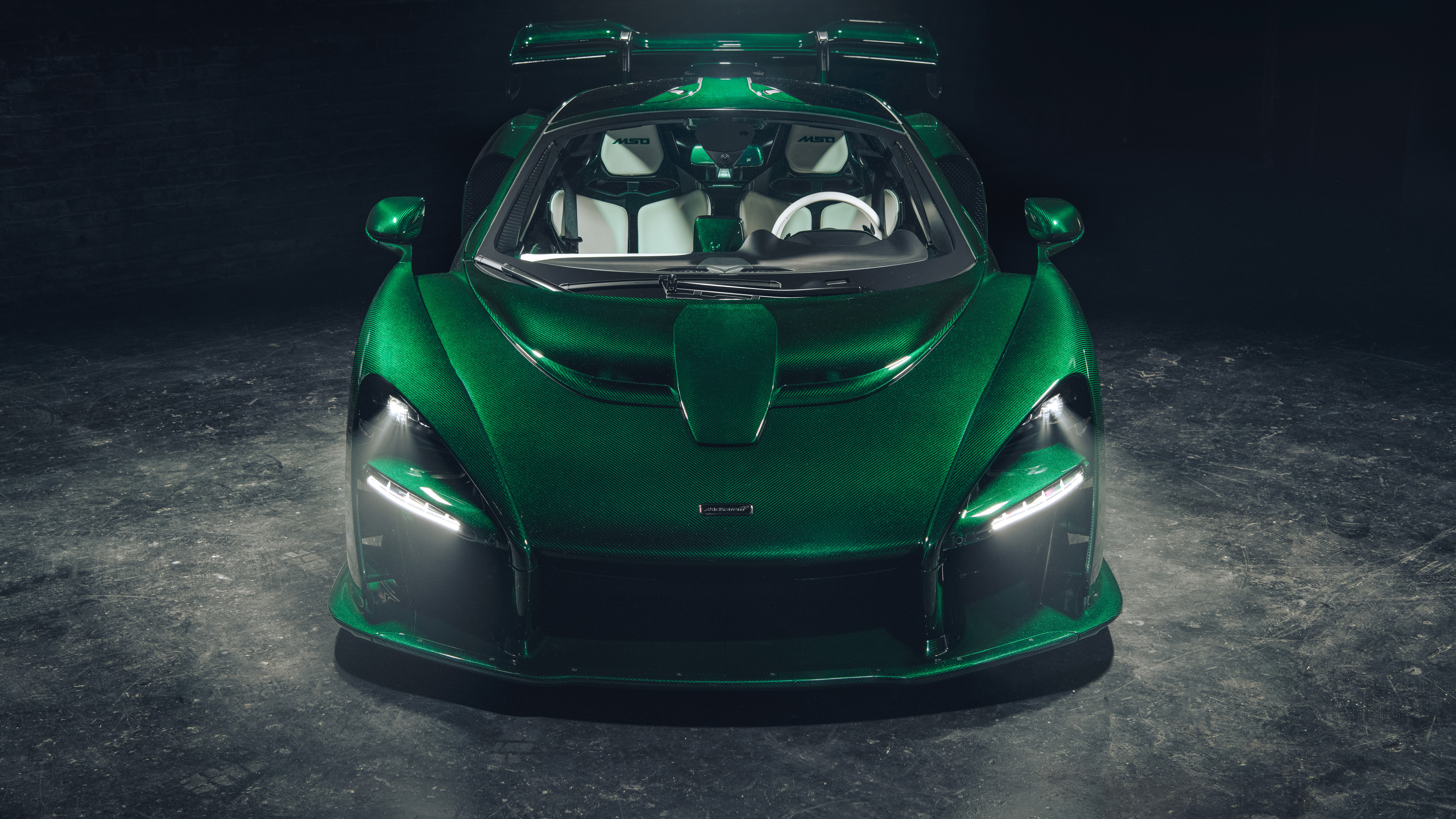 McLaren Senna Emerald Green 2018 4K 8K Wallpaper - HD Car Wallpapers #10873