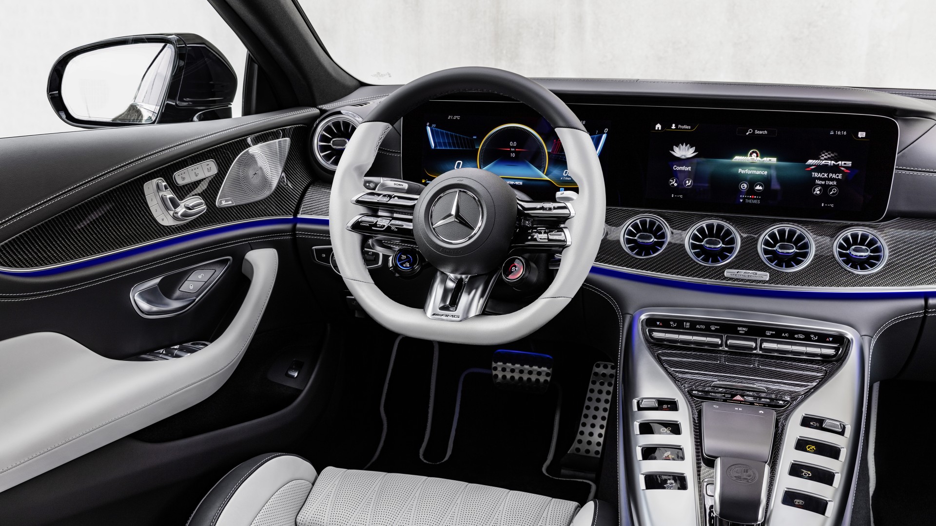 Mercedes Amg Gt 53 4matic 4 Door Coupé Edition 2021 4k Interior