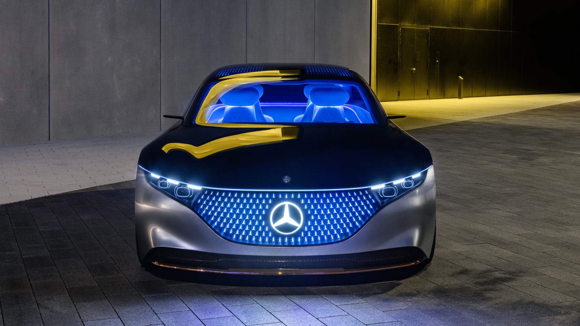 Mercedes-Benz Vision EQS 2019 4K 5 Wallpaper | HD Car Wallpapers | ID