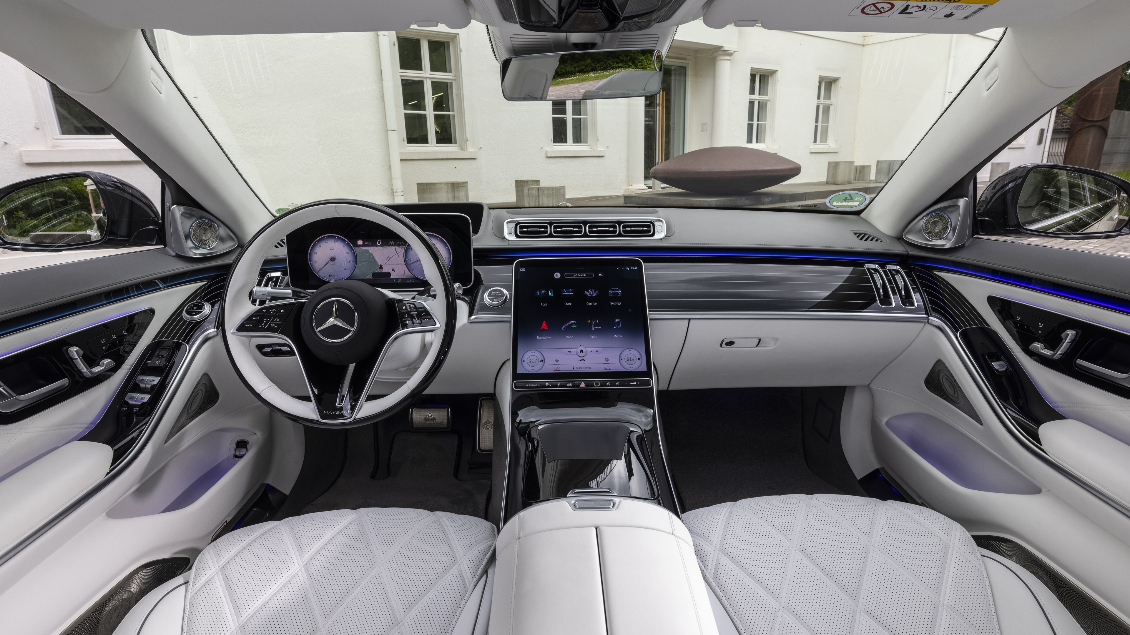Mercedes Maybach S 680 4MATIC 2021 5K Interior Wallpaper HD Car Mercedes Maybach S 680 4MATIC 2021 5K Interior Wallpaper HD Car